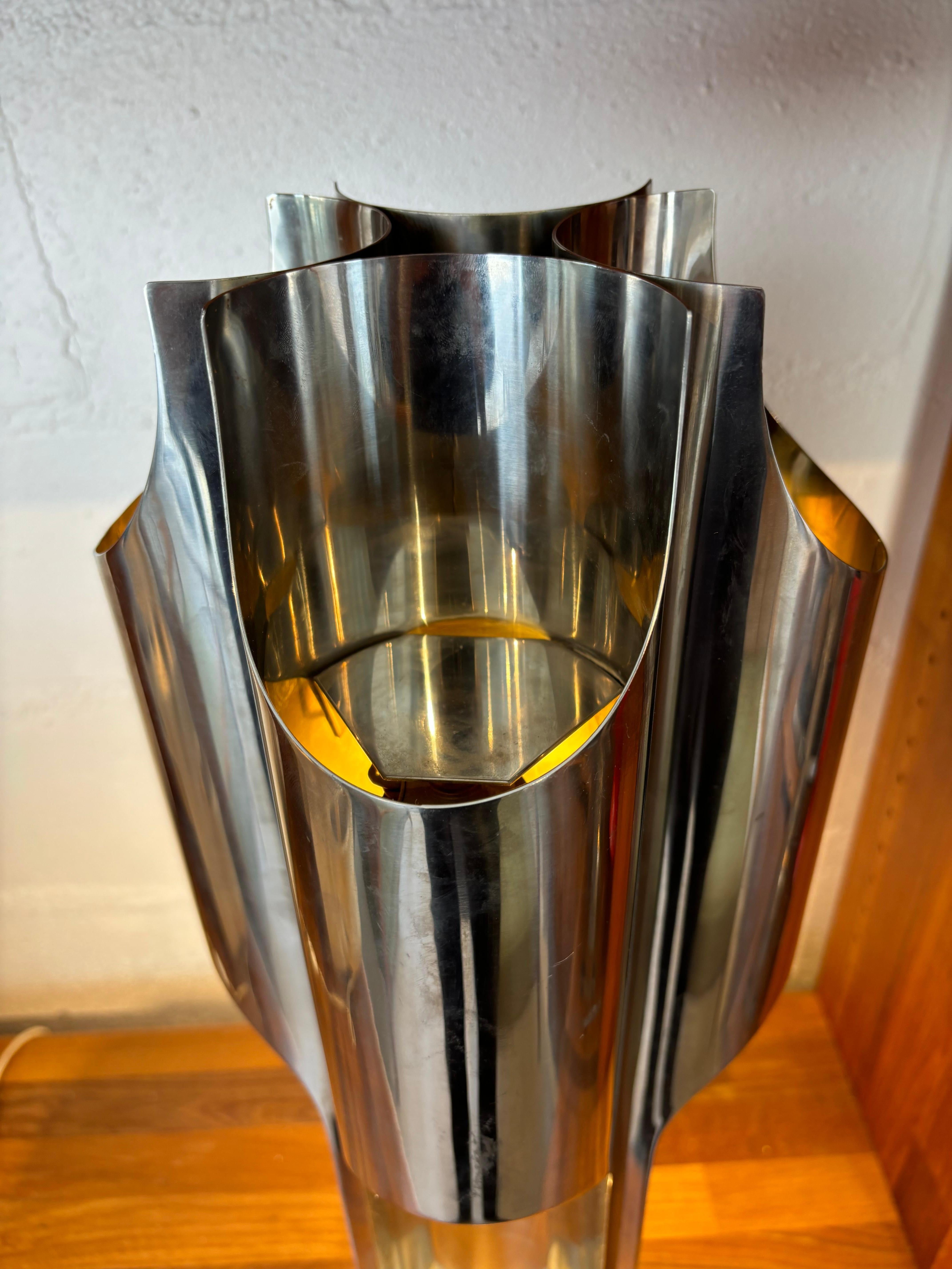 Orgue lamp by maison Charles For Sale 4