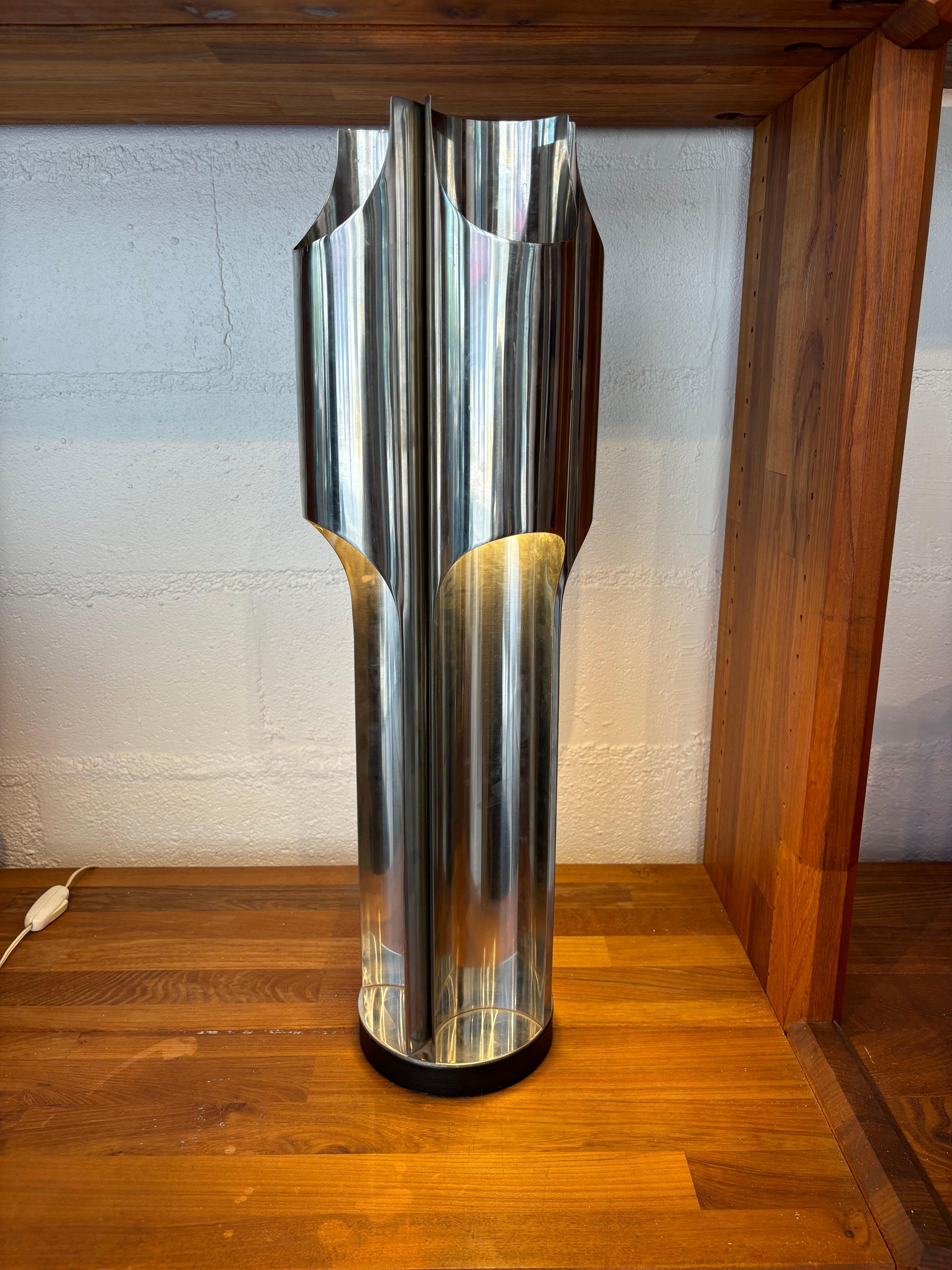 French Orgue lamp by maison Charles For Sale