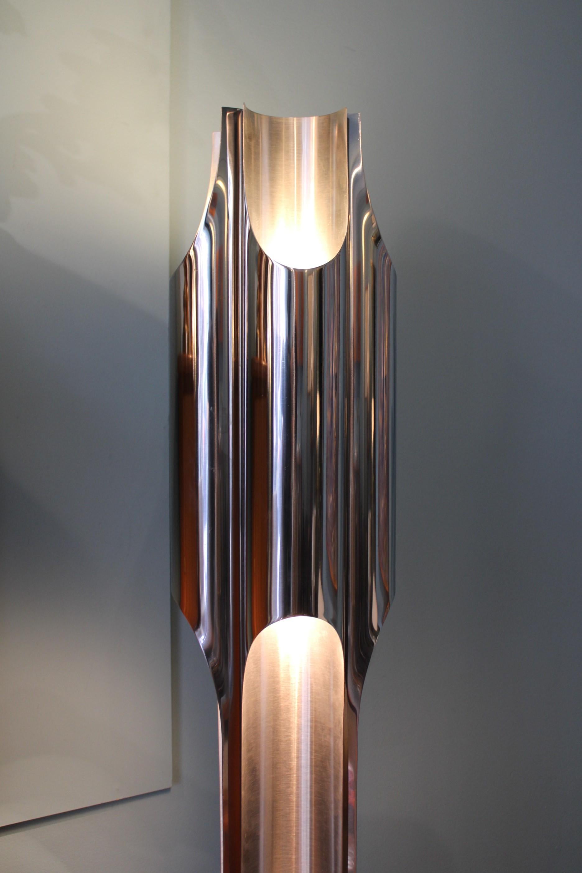 “Orgue” lamp by Maison Charles, France, circa 1970 1
