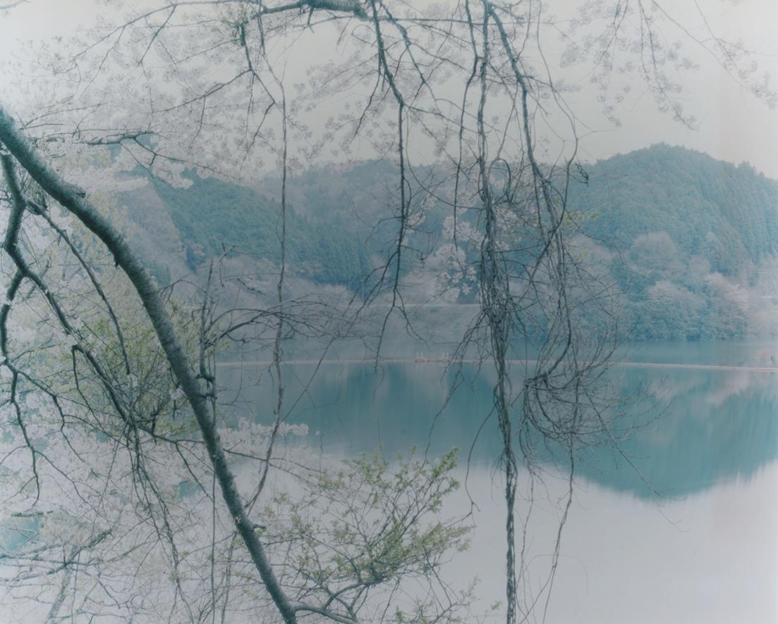 Ori Gersht Landscape Photograph - Against The Tide, Reflections 02
