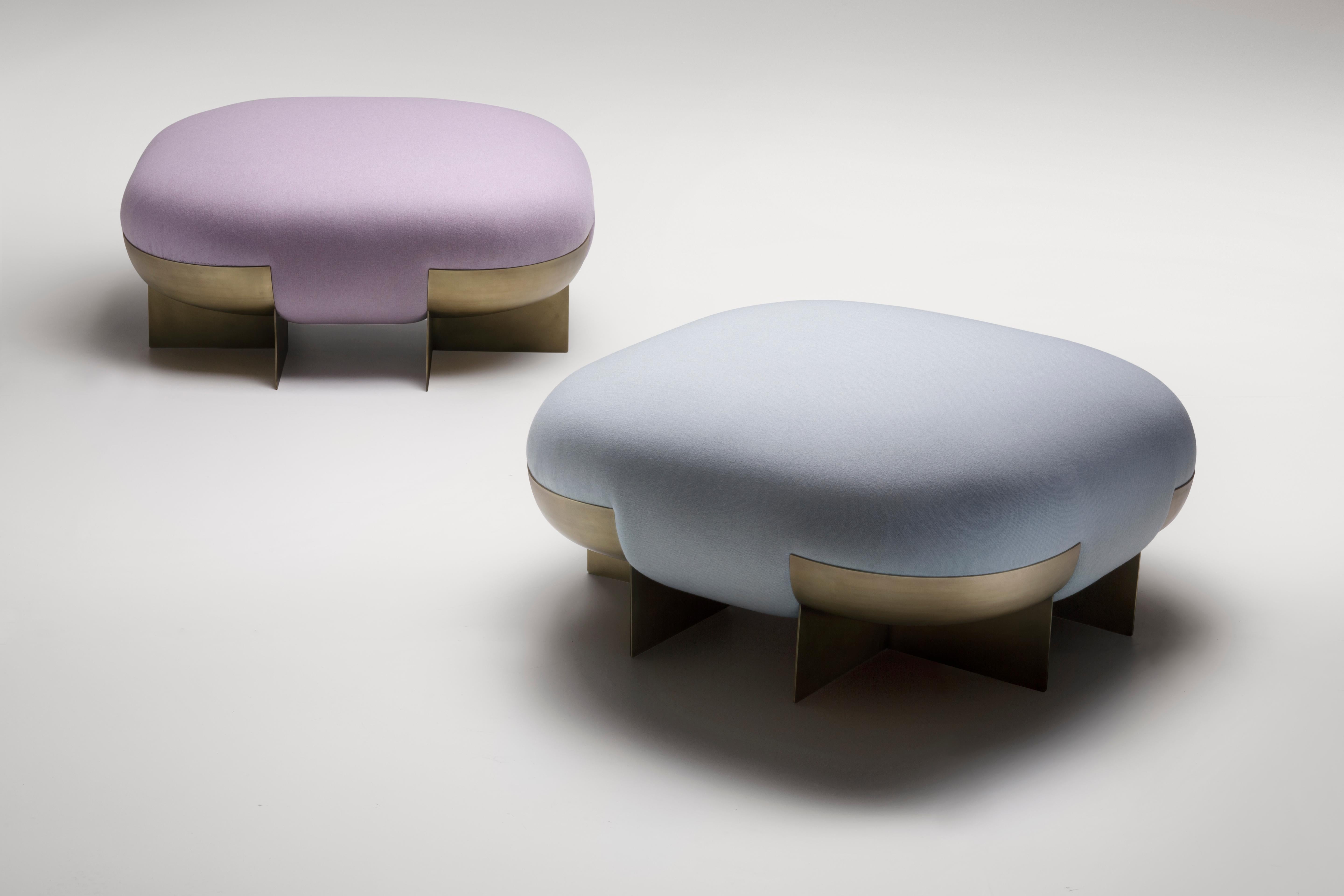 Italiano Pouf Oris di De Castelli in vendita