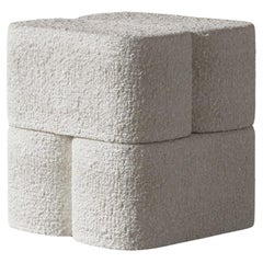 Puf ORI Blanco Boucle by Hermhaus