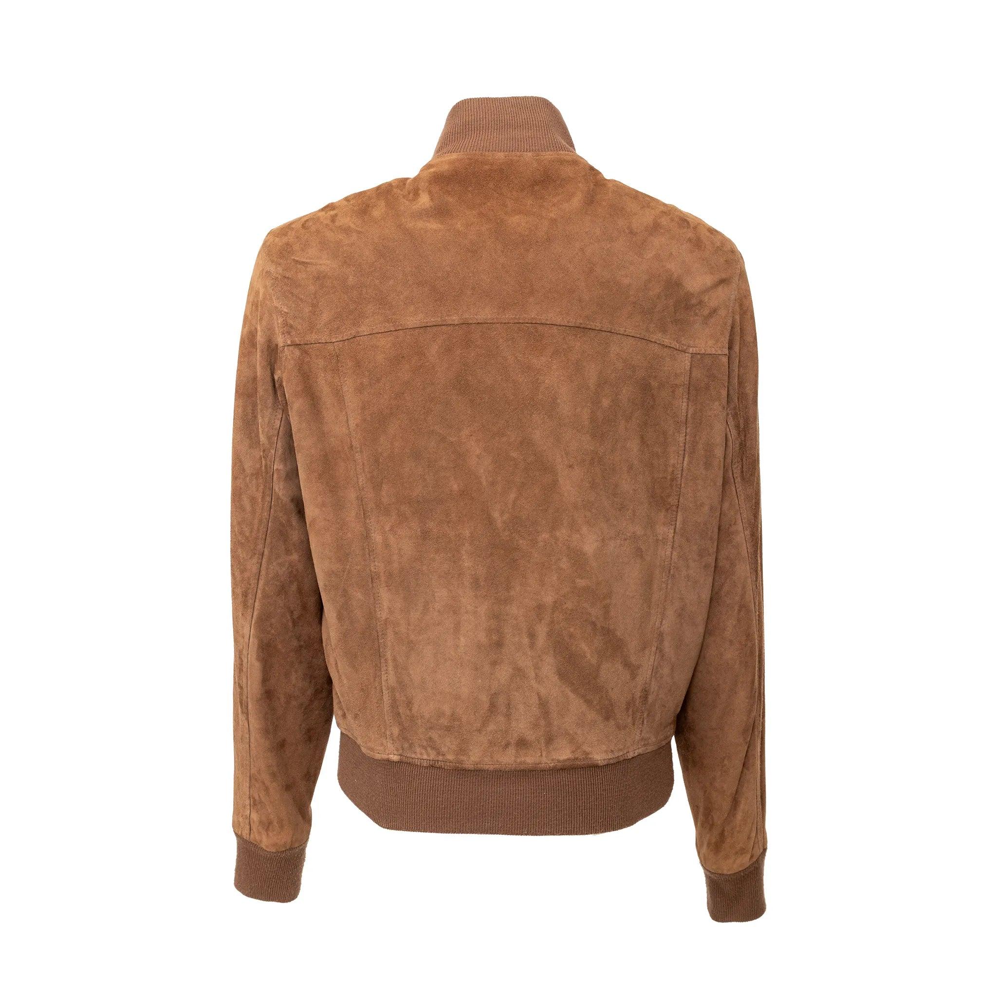 Marrone Giacca Oriani in pelle scamosciata - anni '10 in vendita