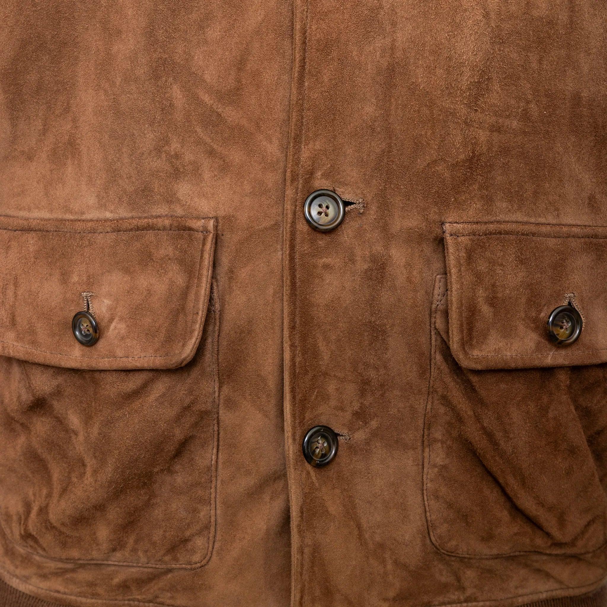 Giacca Oriani in pelle scamosciata - anni '10 in vendita 1