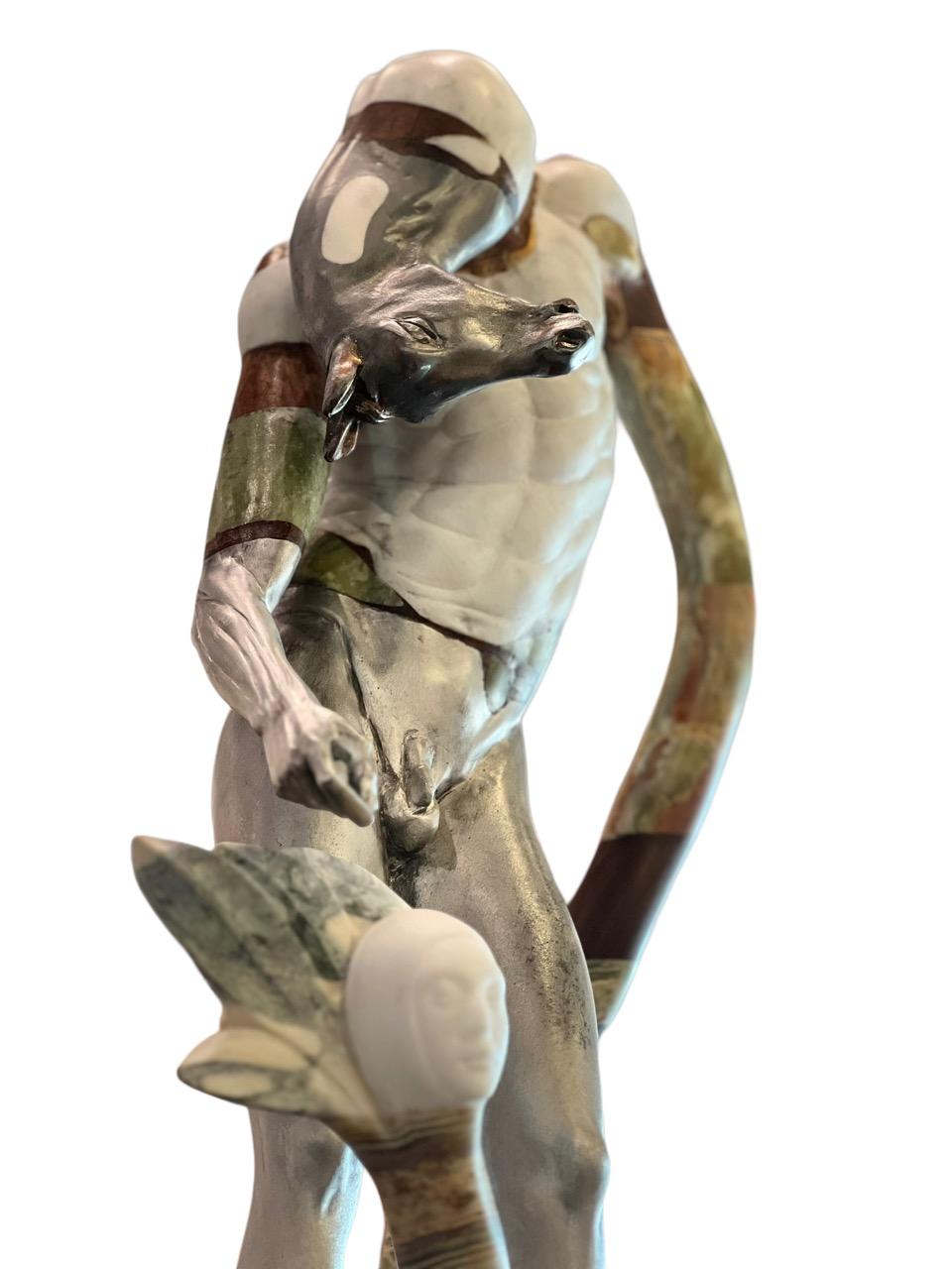 Marble Oriano Galloni Metamorfosi dei Sensi Sculpture, Contemporary