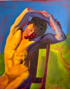 Eternal Summer - quadro di nudo maschile di Orielle Anais