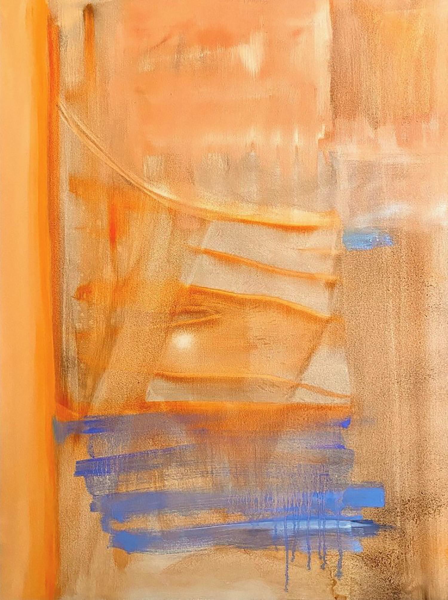 Abstract Painting Orielle Caldwell - « Windows » - Peinture abstraite d'orielle