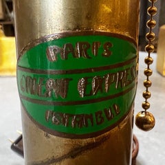 Orient Express table lamps/ Modified