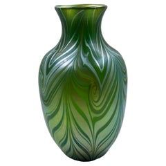 Orient & Flume Vase en verre d'art