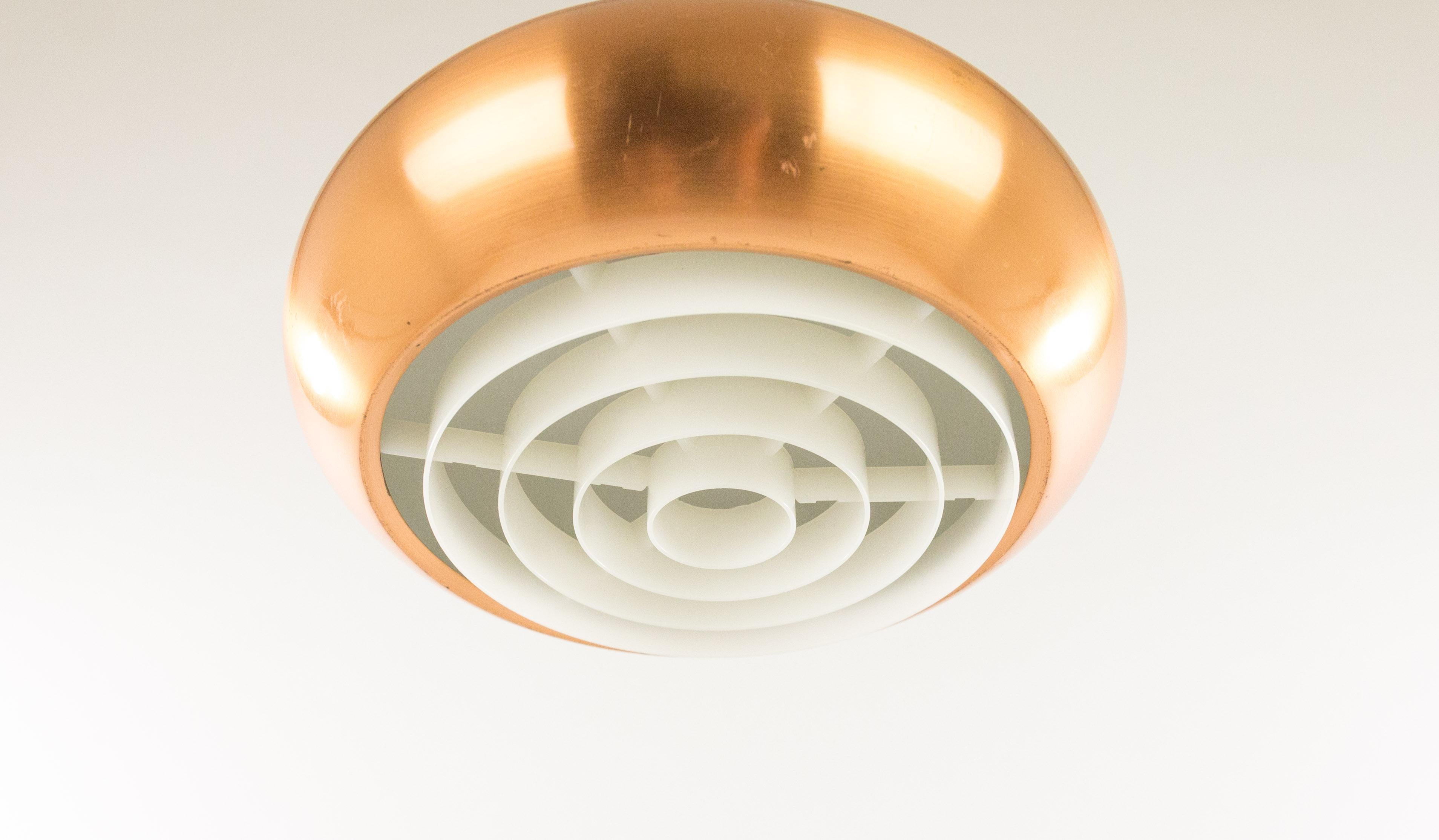 Orient Minor Pendant by Jo Hammerborg for Fog & Mørup, 1960s In Good Condition For Sale In Rotterdam, NL