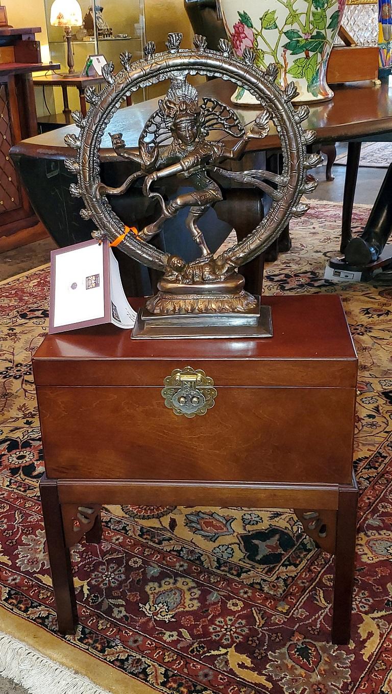 20th Century Oriental Box on Stand