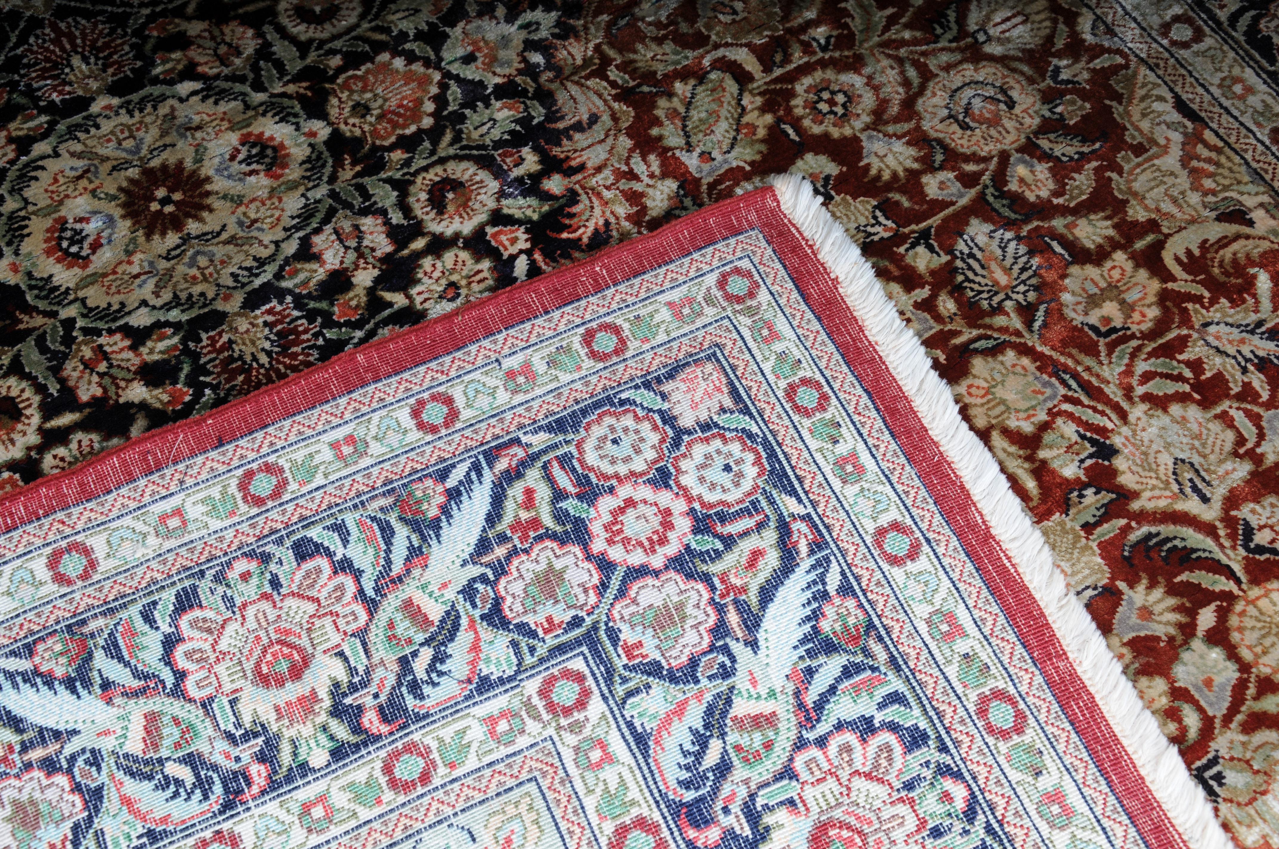Oriental carpet/china bridge silk 20th century For Sale 8