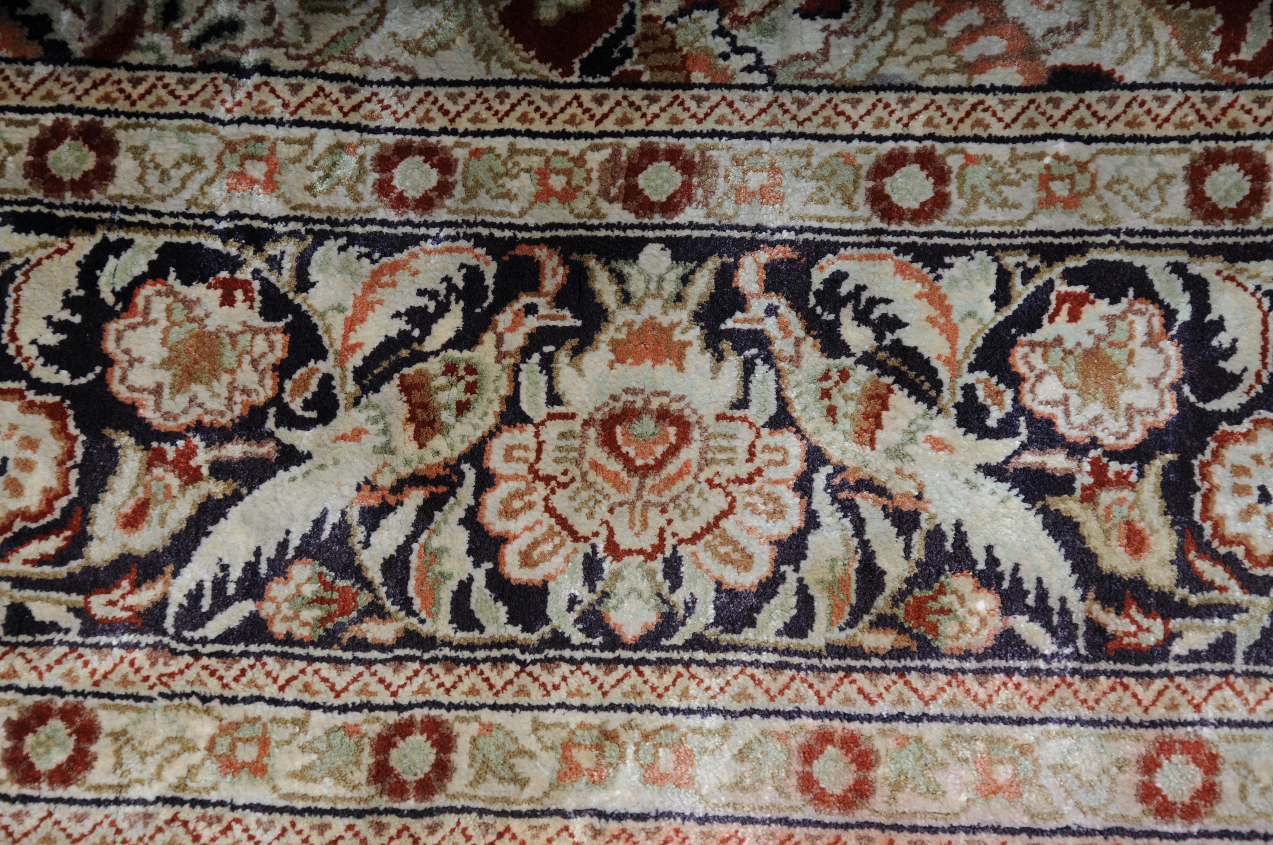 Oriental carpet/china bridge silk 20th century For Sale 9