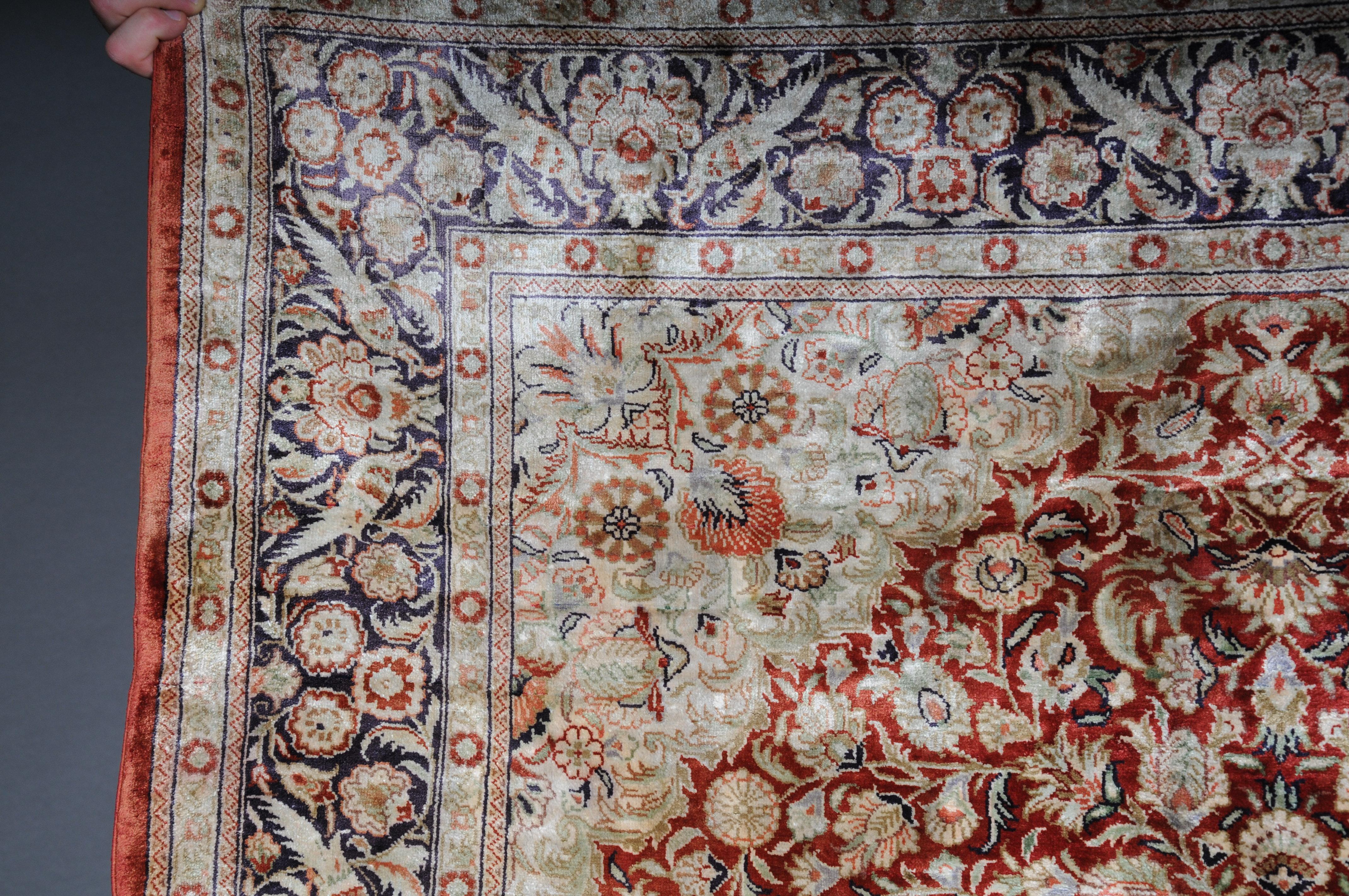 Oriental carpet/china bridge silk 20th century For Sale 1