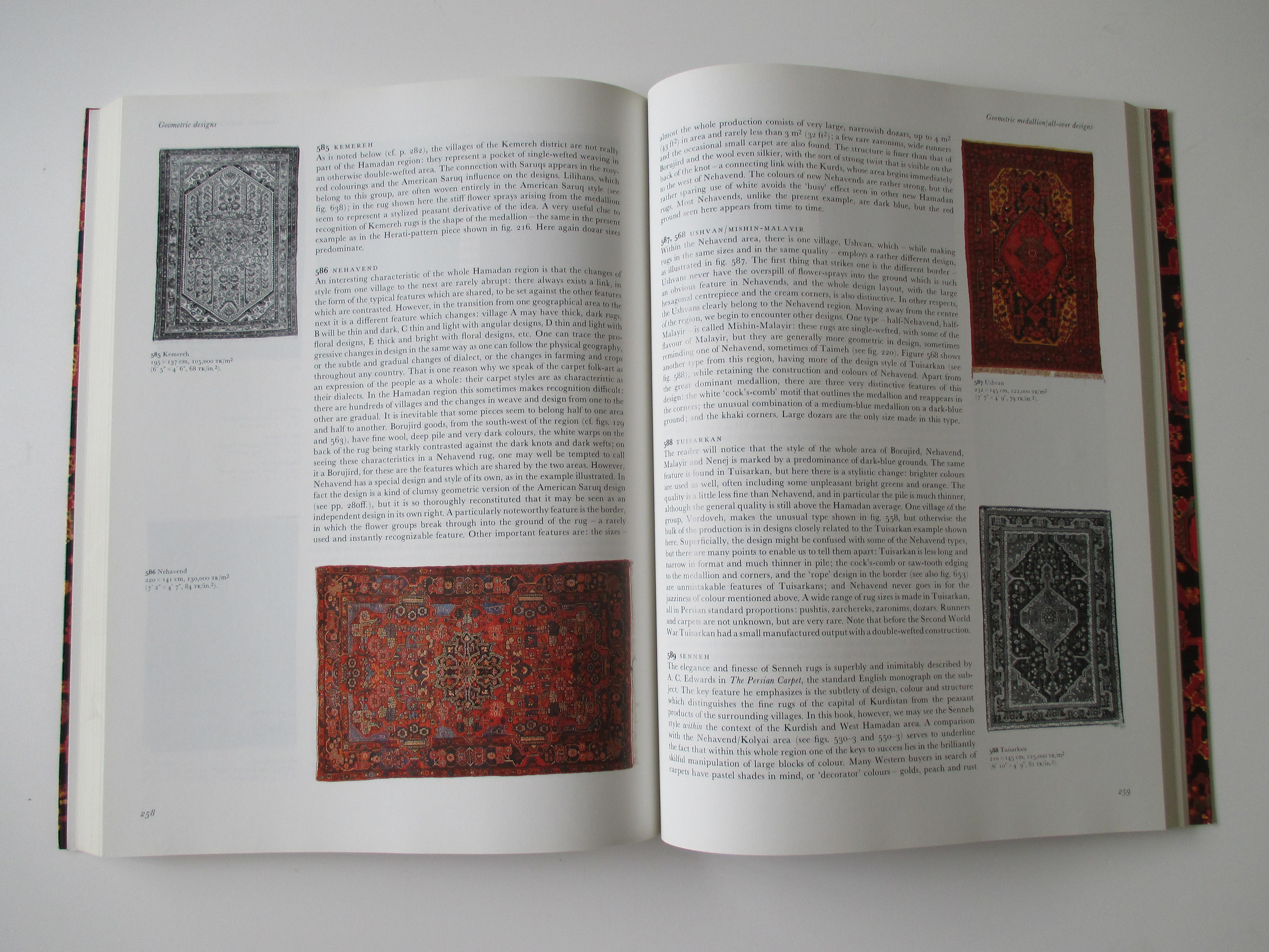 North American Oriental Carpet Design Book For Sale