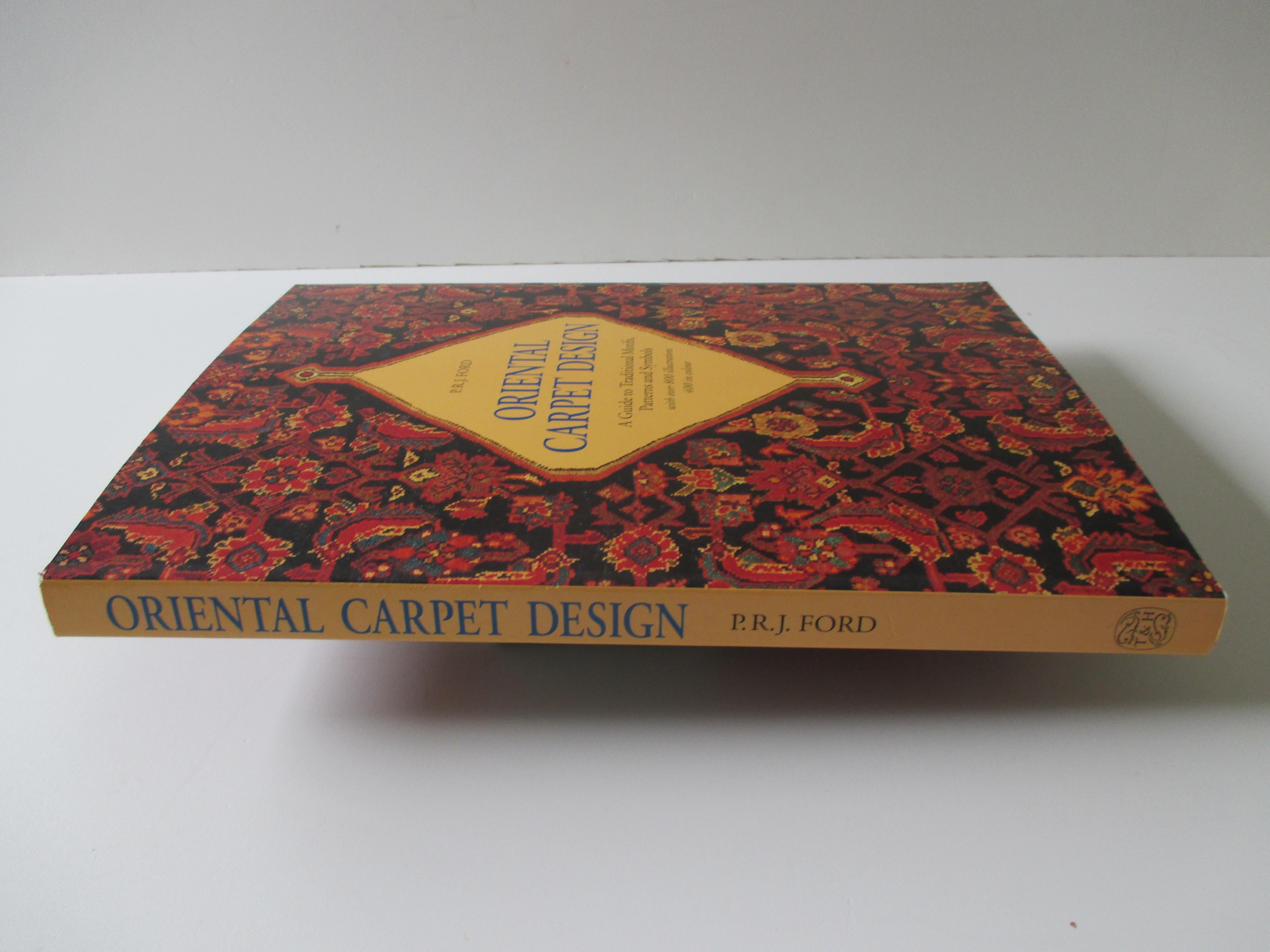 Machine-Made Oriental Carpet Design Book For Sale