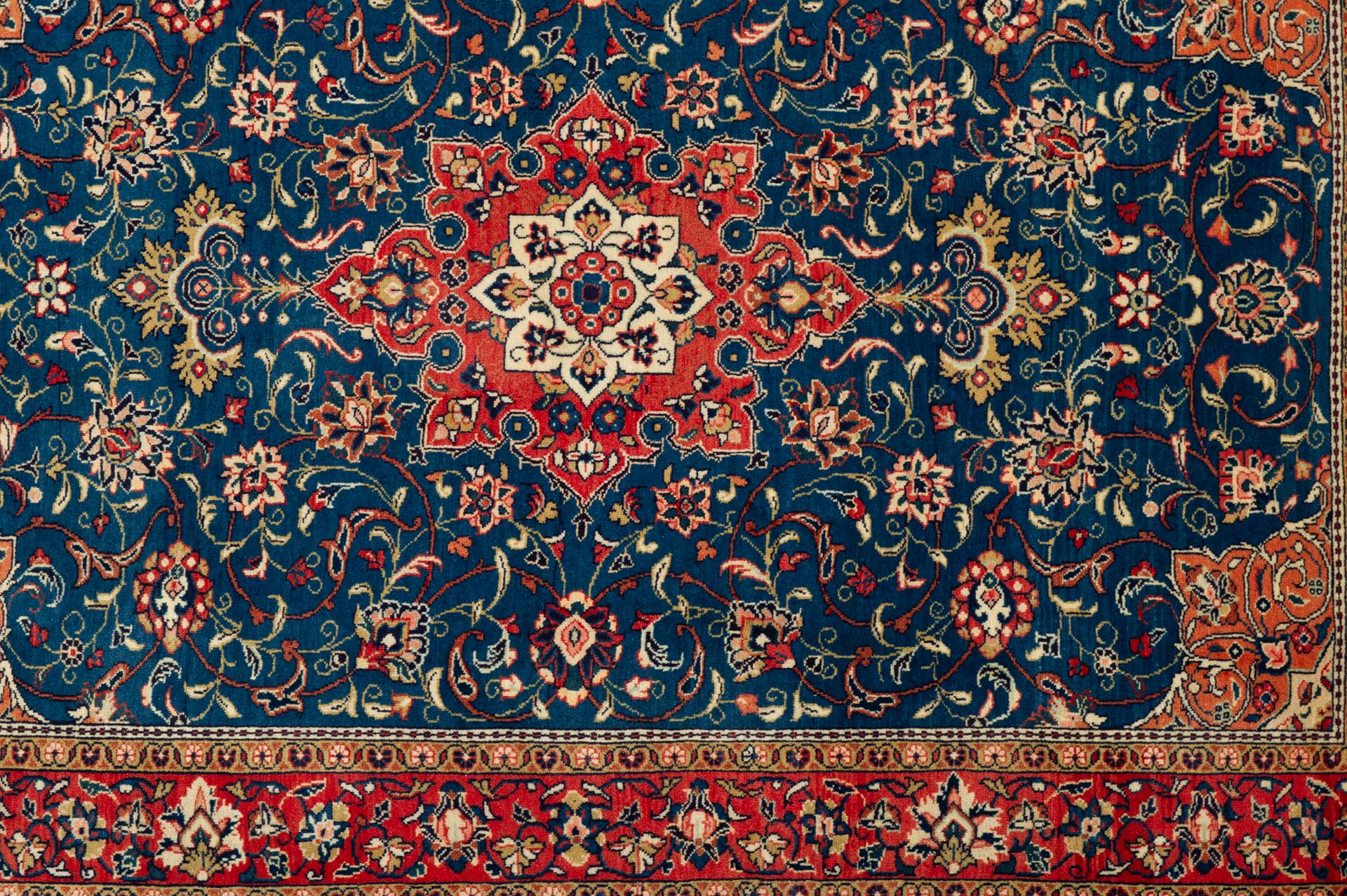 Orientalischer Teppich aus Indien (Indisch) im Angebot