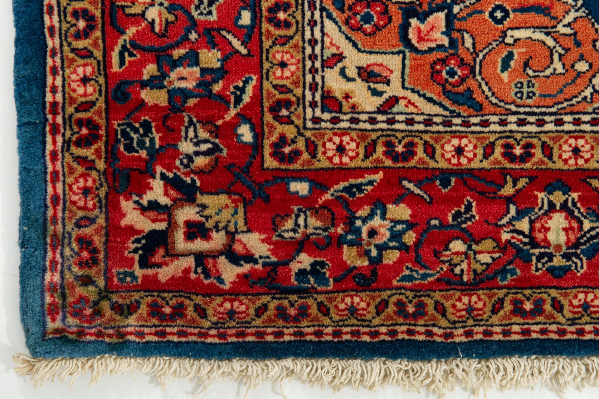 Orientalischer Teppich aus Indien im Zustand „Hervorragend“ im Angebot in Alessandria, Piemonte