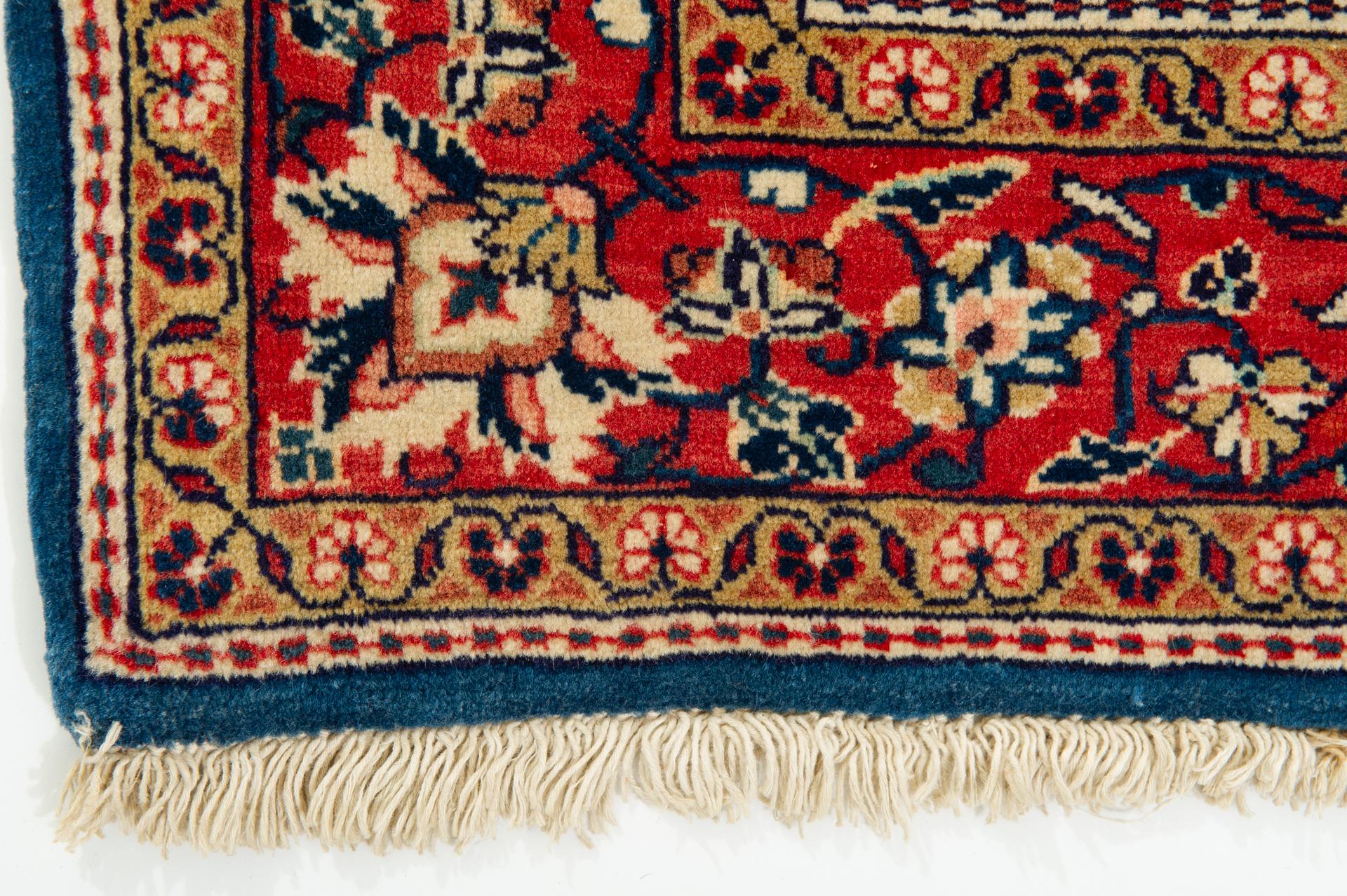 Orientalischer Teppich aus Indien (Wolle) im Angebot