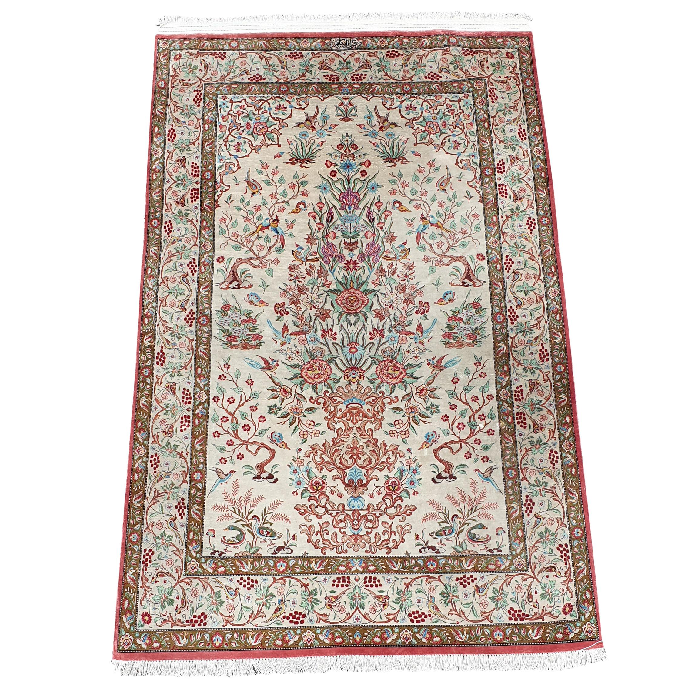 Japanese resist dyed (shiborizome) wool felt carpet at 1stDibs