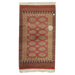 Vintage Oriental Carpet Living Room Rug Old Wool Handwoven Traditional Rug