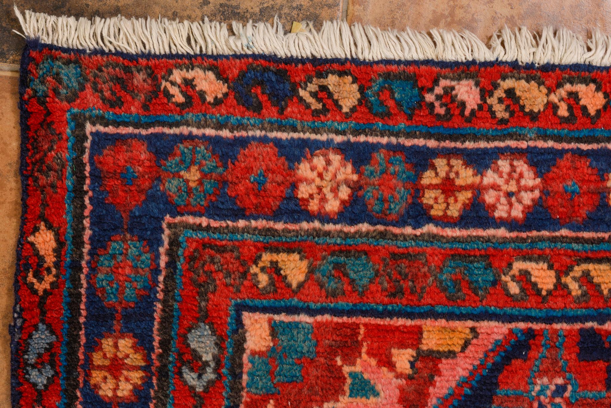 Orientalischer Teppich-Läufer auf realer Opportunität (Wolle) im Angebot