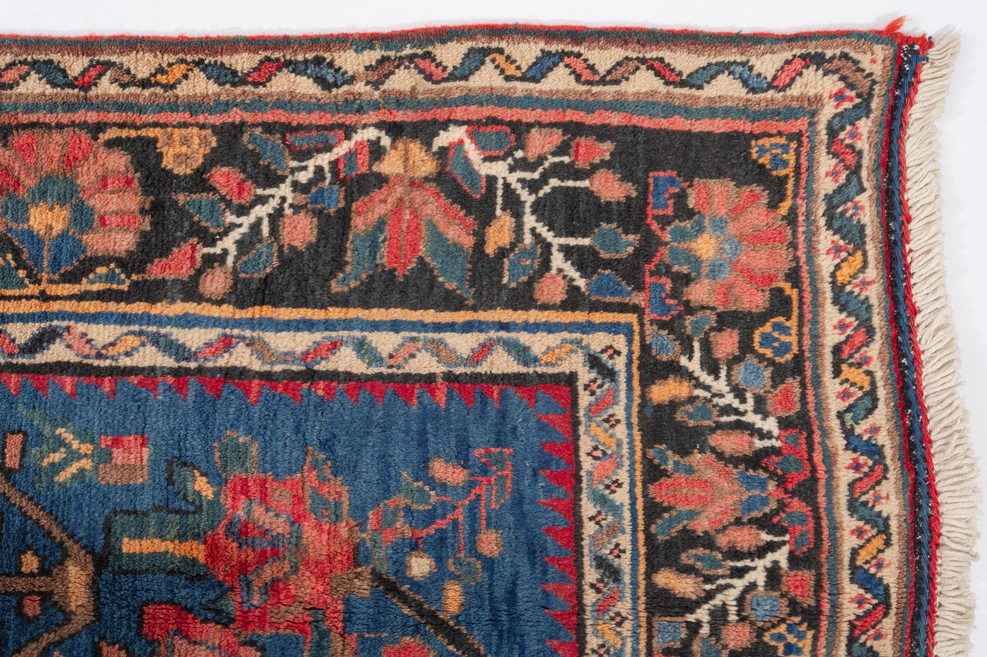 Oriental Carpet With Roses For Sale 1