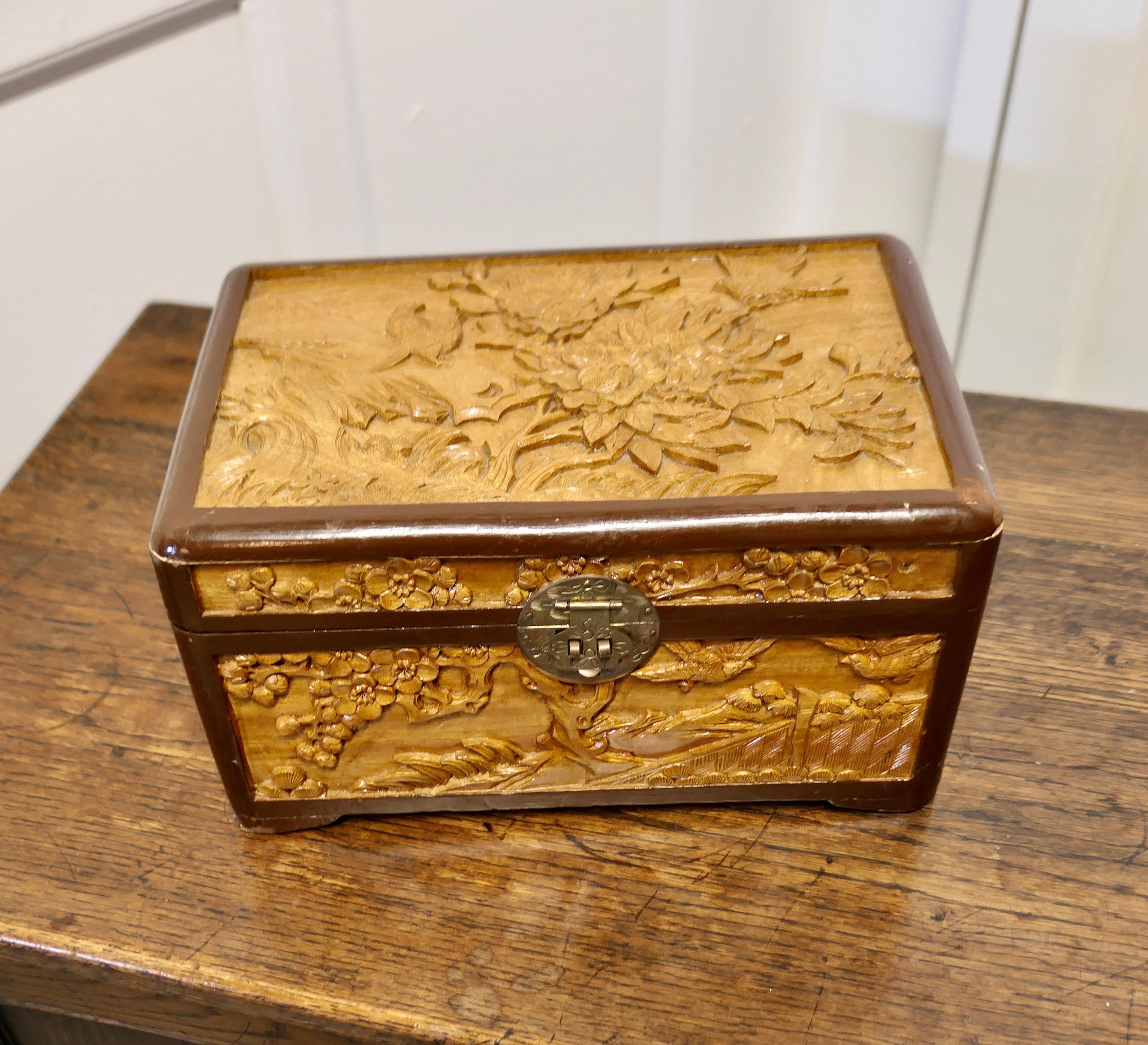 camphor wood box