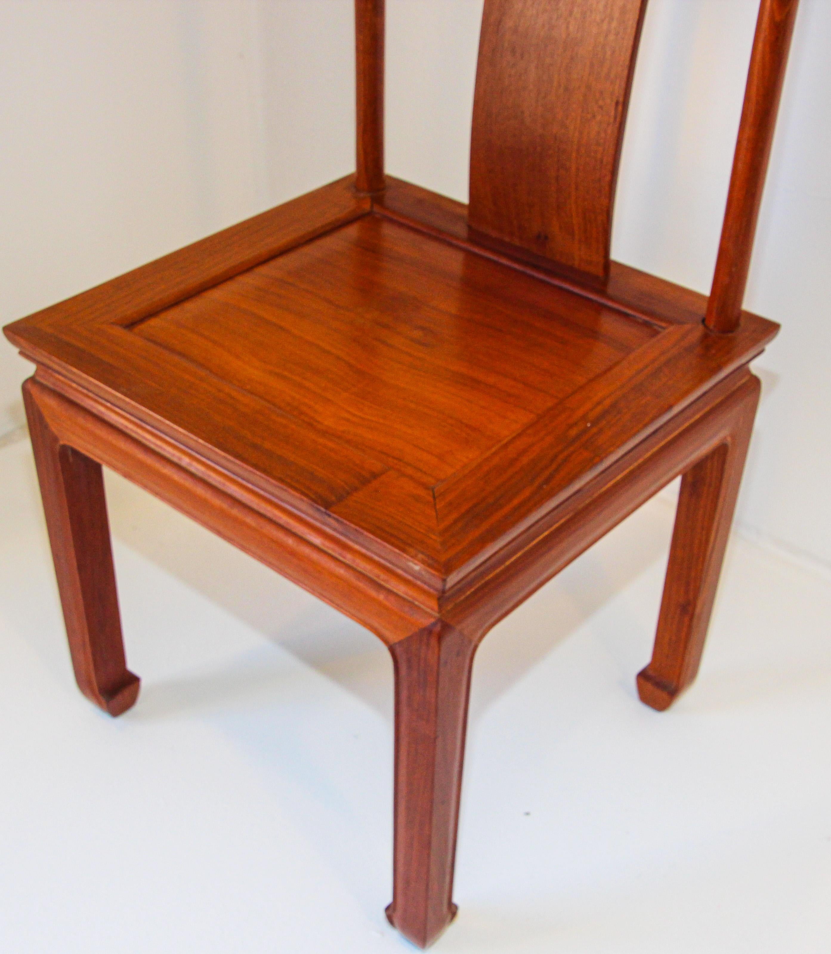 20th Century Oriental Chinese Side Chair For Sale