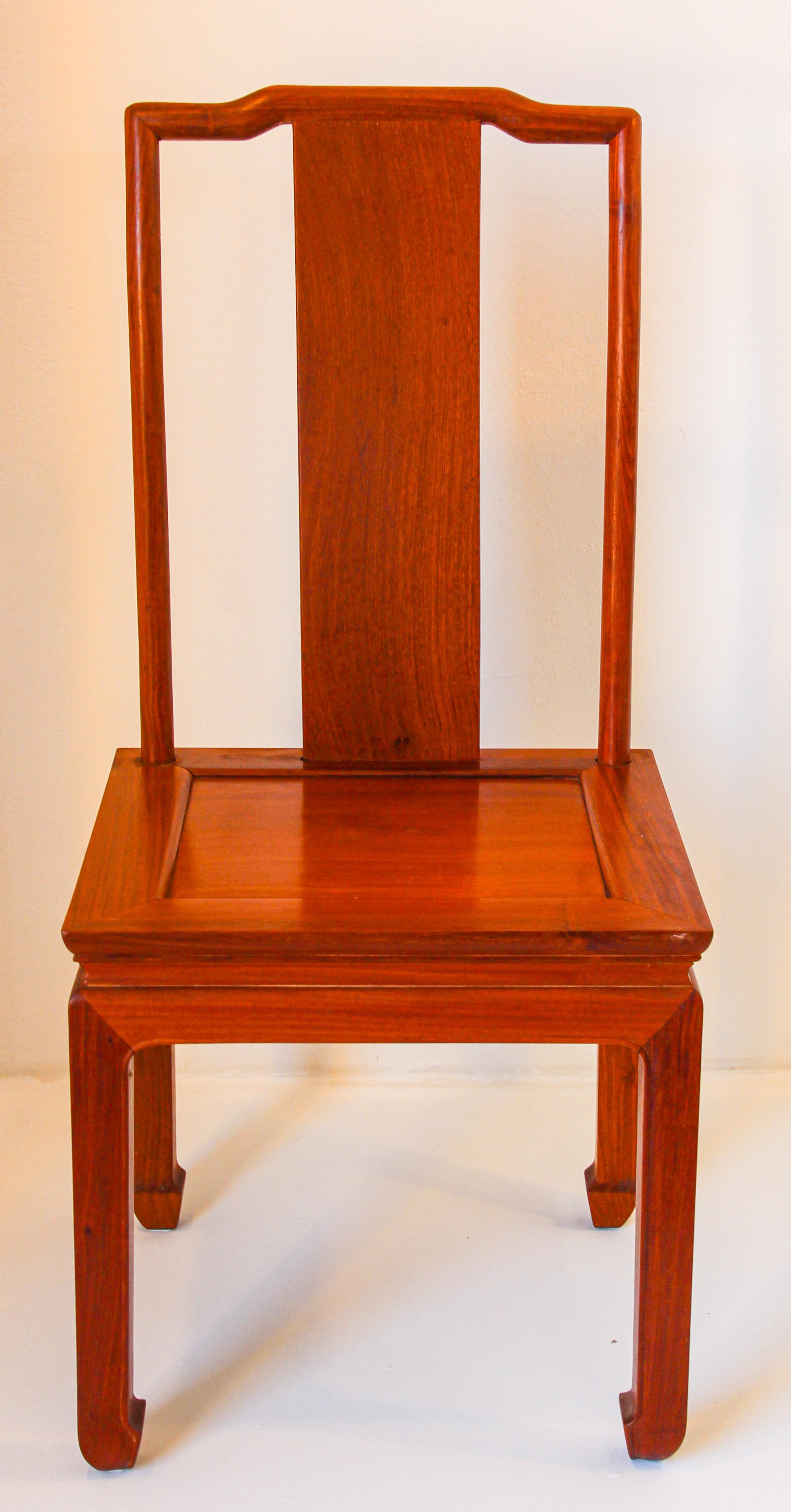 Oriental Chinese Side Chair For Sale 7