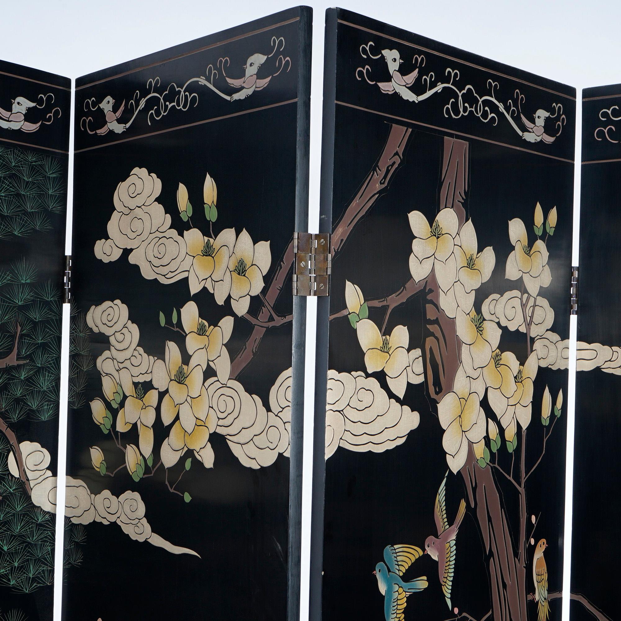 garden folding screen