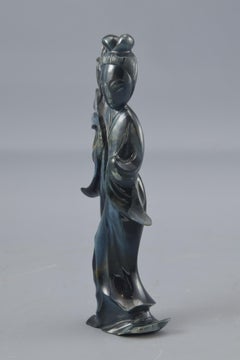Oriental Figurine, Hard Stone, 20th Century