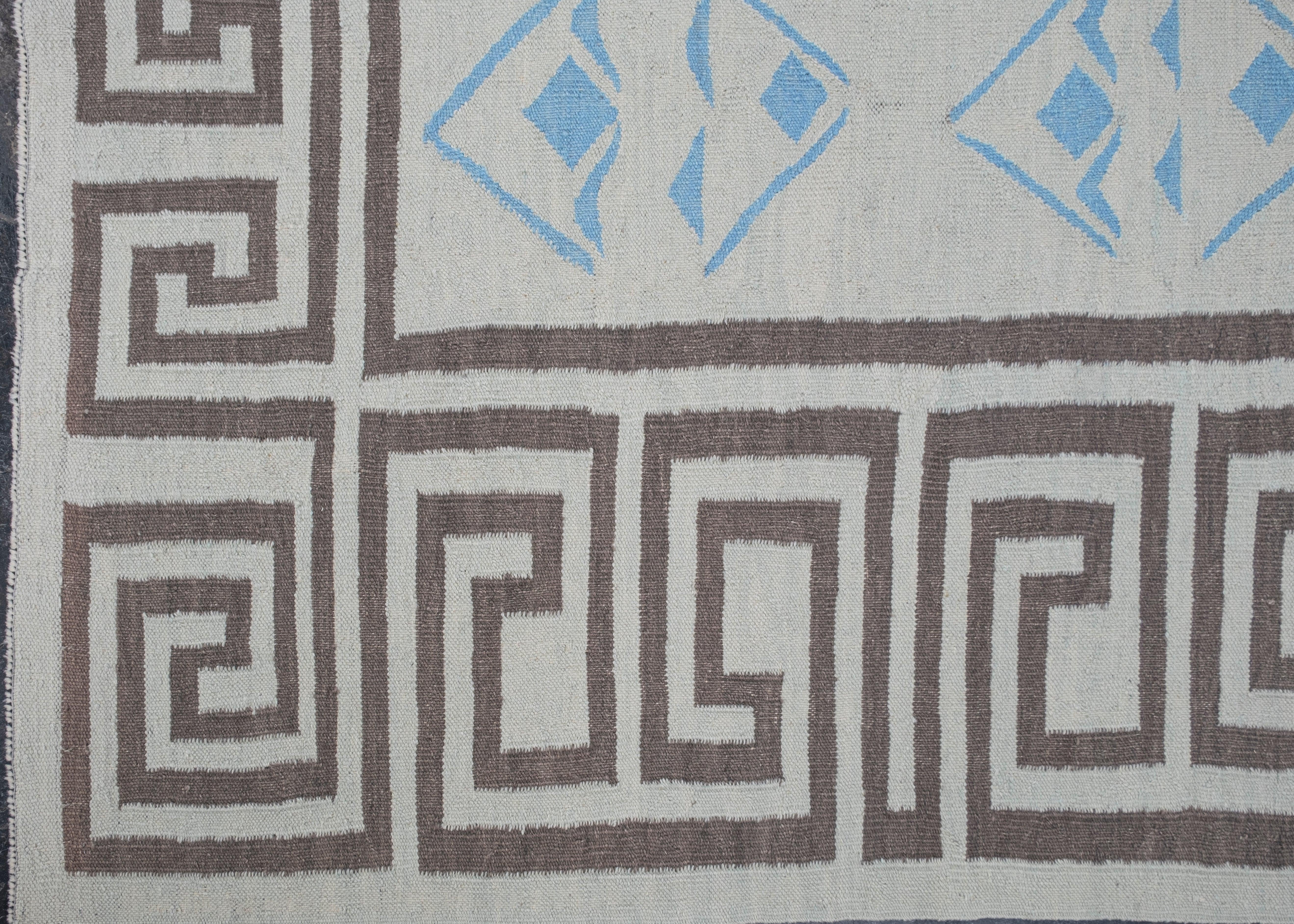Oushak Rug Oriental Hand Knotted Turkish Oushak 9'10