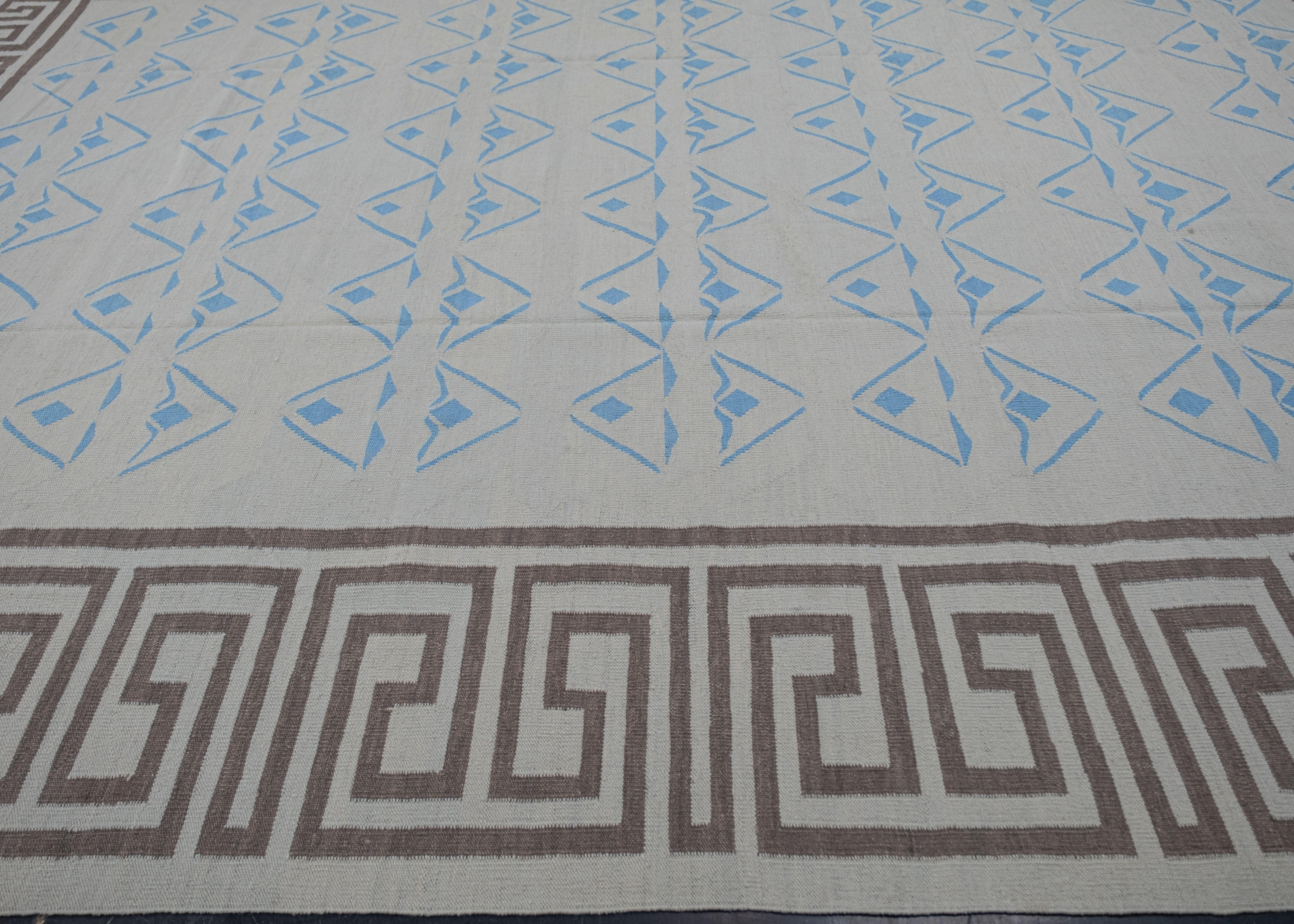 Oriental Flat Weave Turkish Kilim Rug 11' x 13'7