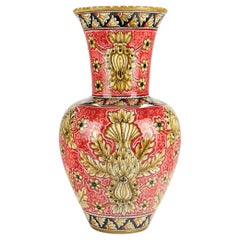 Oriental Flowers Heritage Vase by deBlona