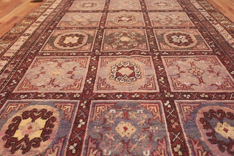 Oriental Garden Design Antique Khotan Rug For Sale At 1stdibs