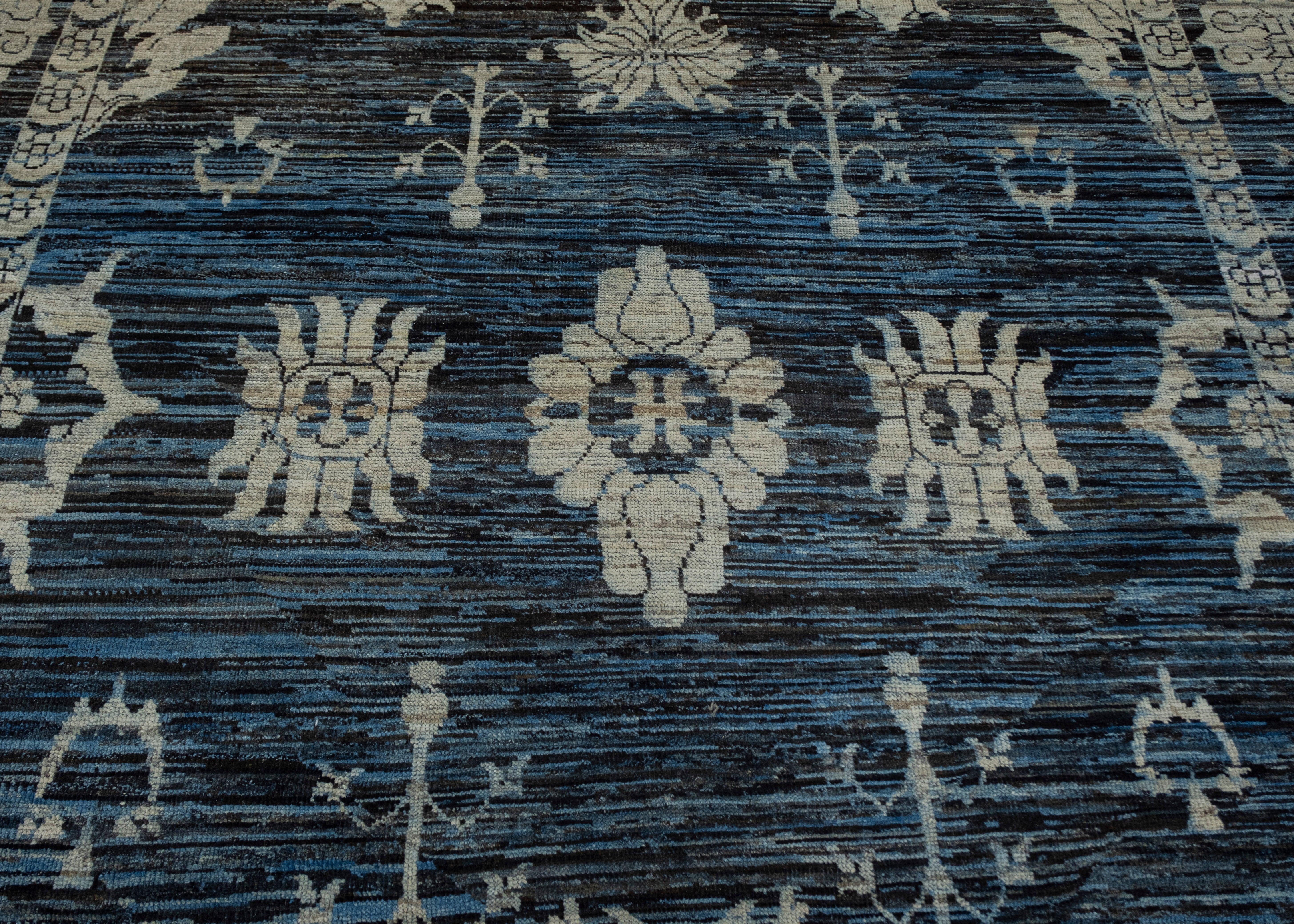 Oriental Hand Knotted Oushak Rug 9'5