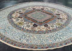 Oriental Hand Knotted Round Rug 10' x 10' #21388