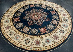 Oriental Hand Knotted Round Rug 8' x 8' #17101
