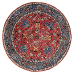 Oriental Hand Knotted Round Rug 8' x 8' #21389
