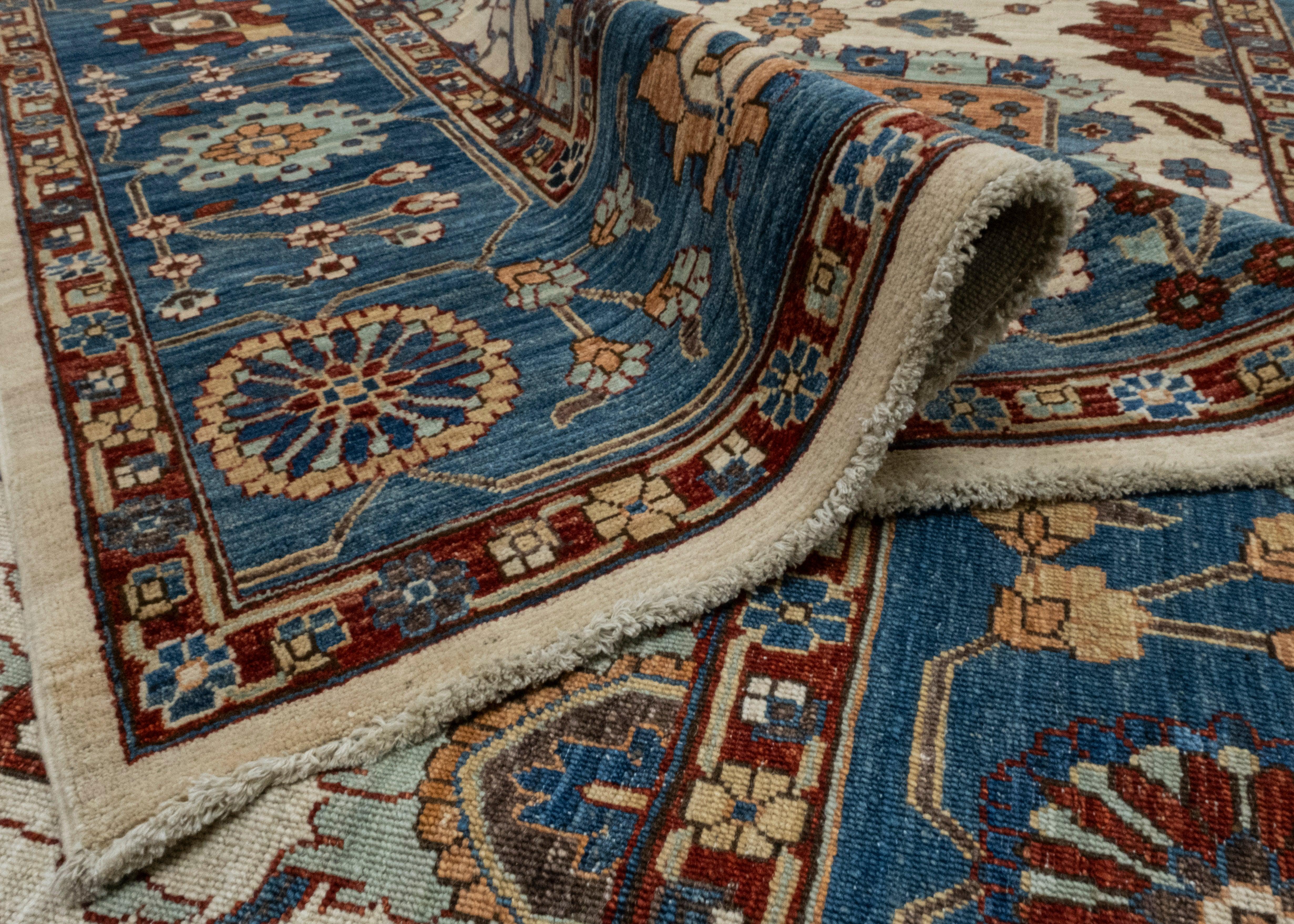 Wool Oriental Hand Knotted Rug 10' x 13'8
