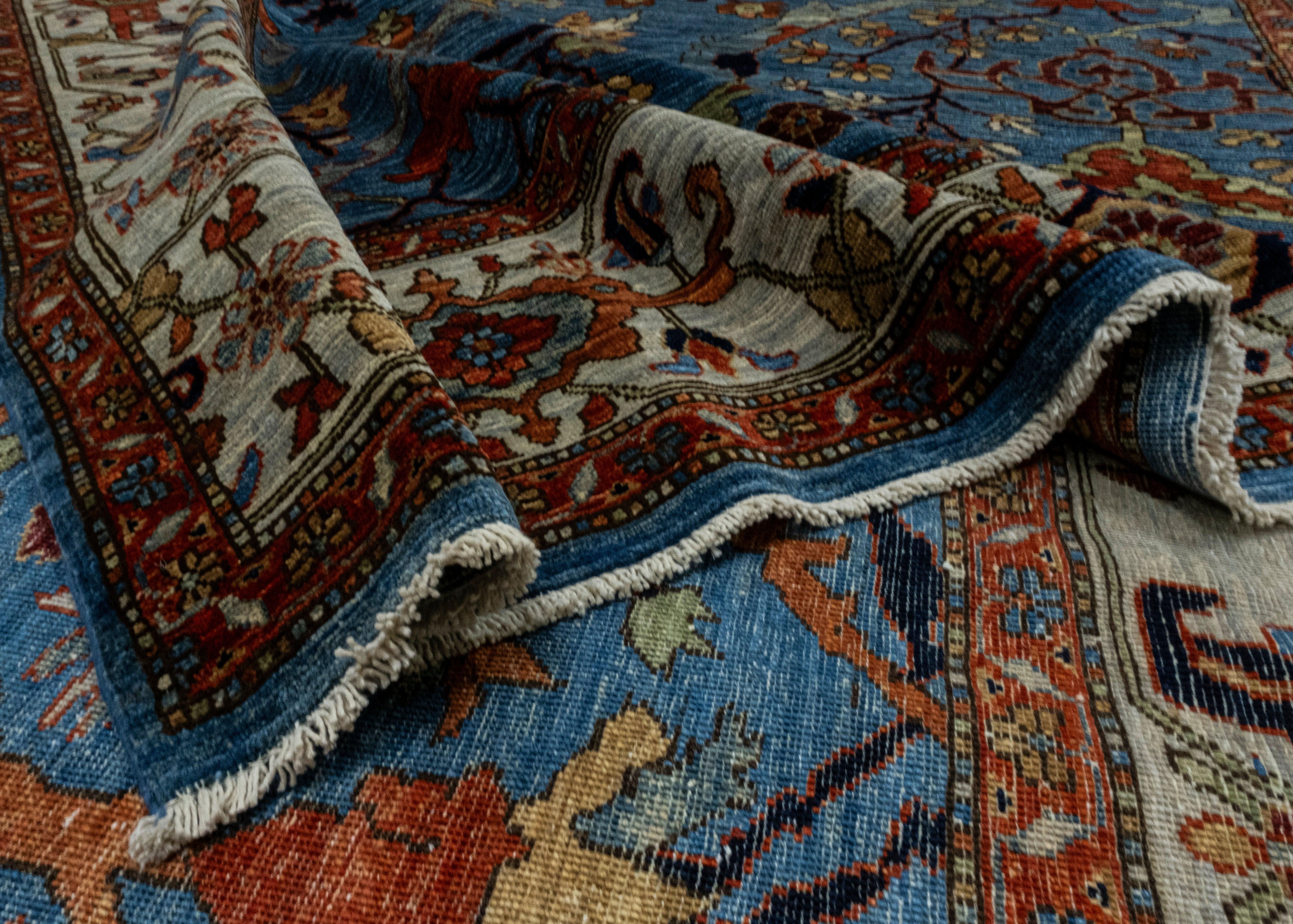 Wool Oriental Hand Knotted Rug 10' x 14'2