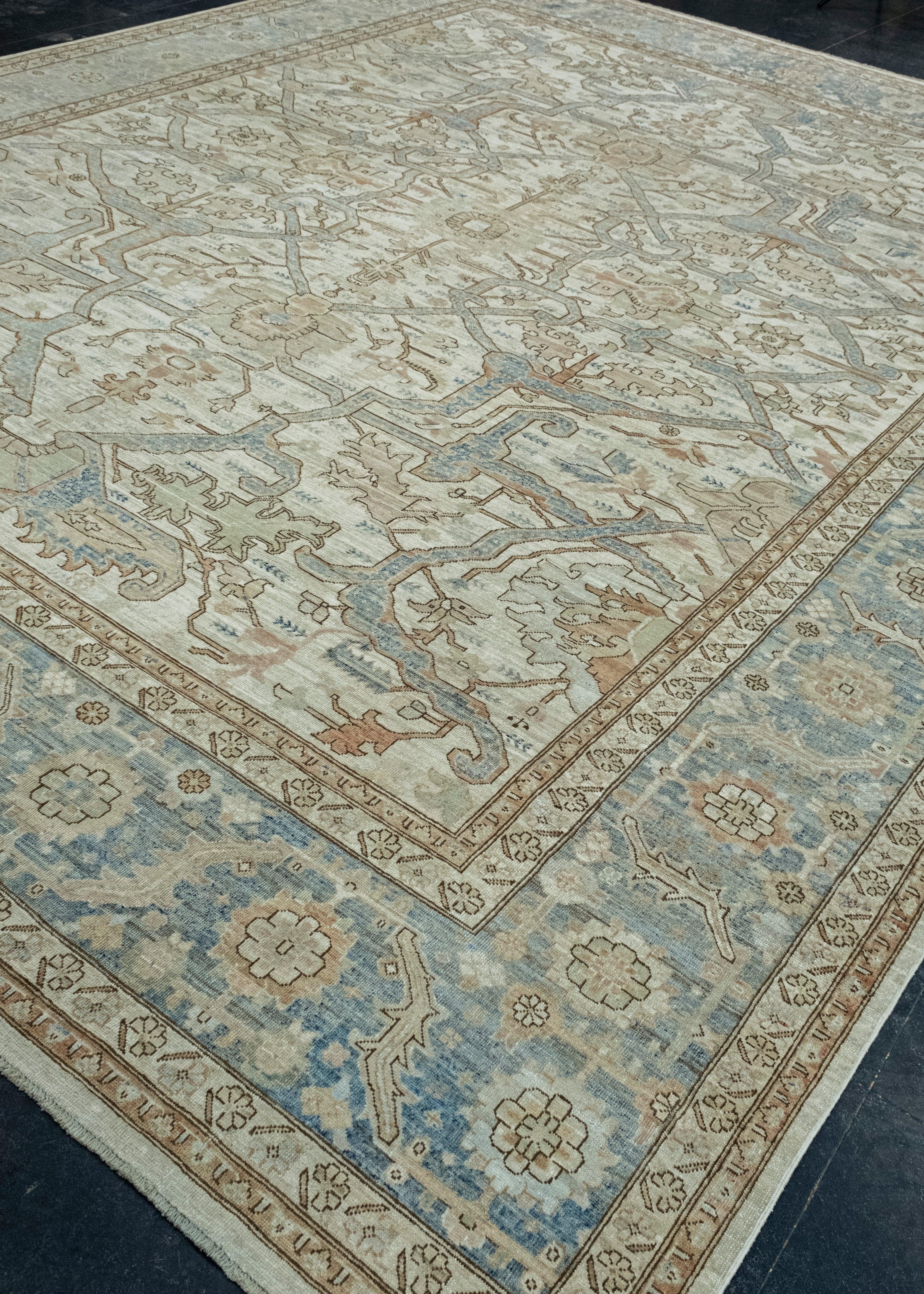 Turco Oriental Hand Knotted Rug 11'8