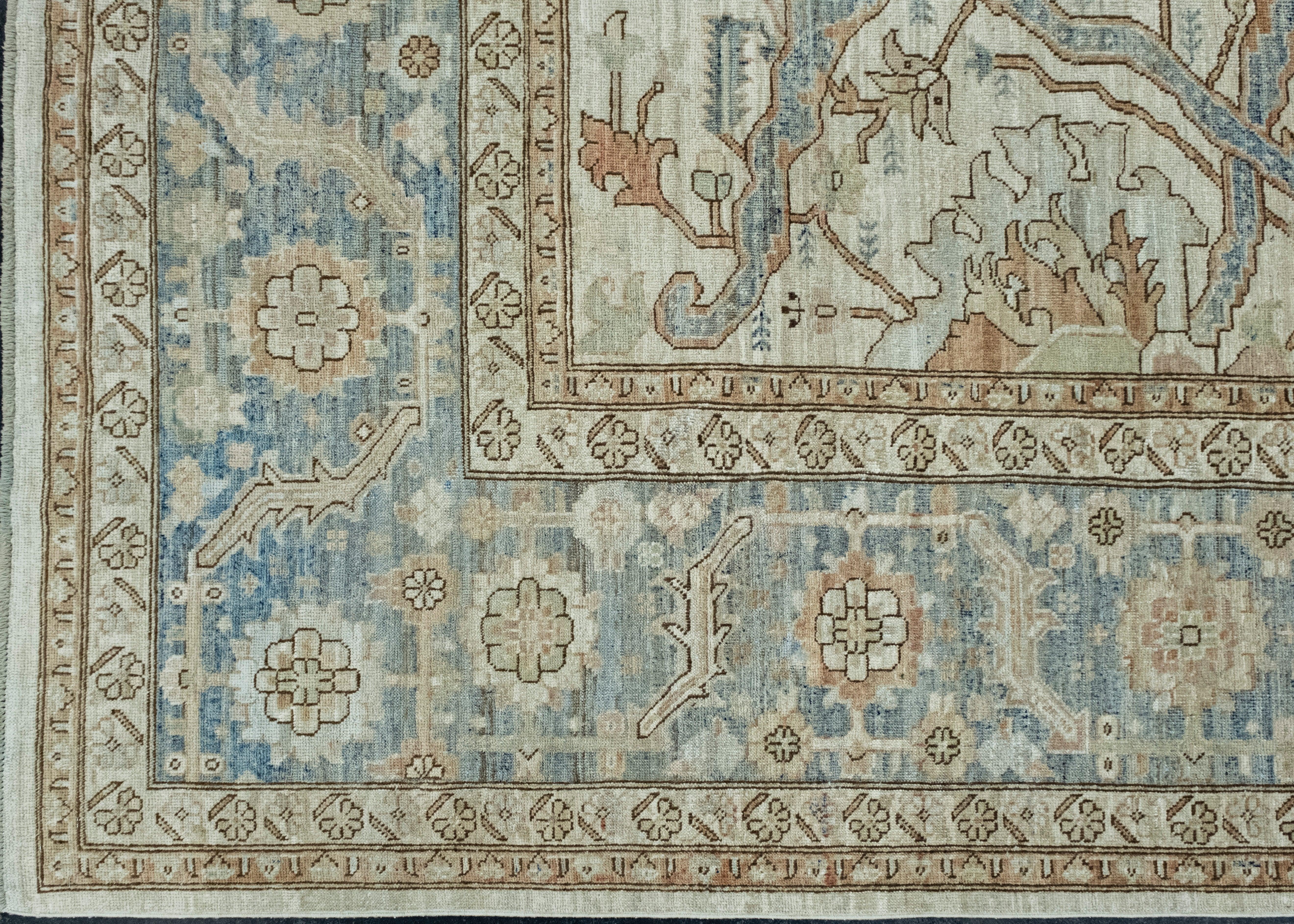 Annodato a mano Oriental Hand Knotted Rug 11'8