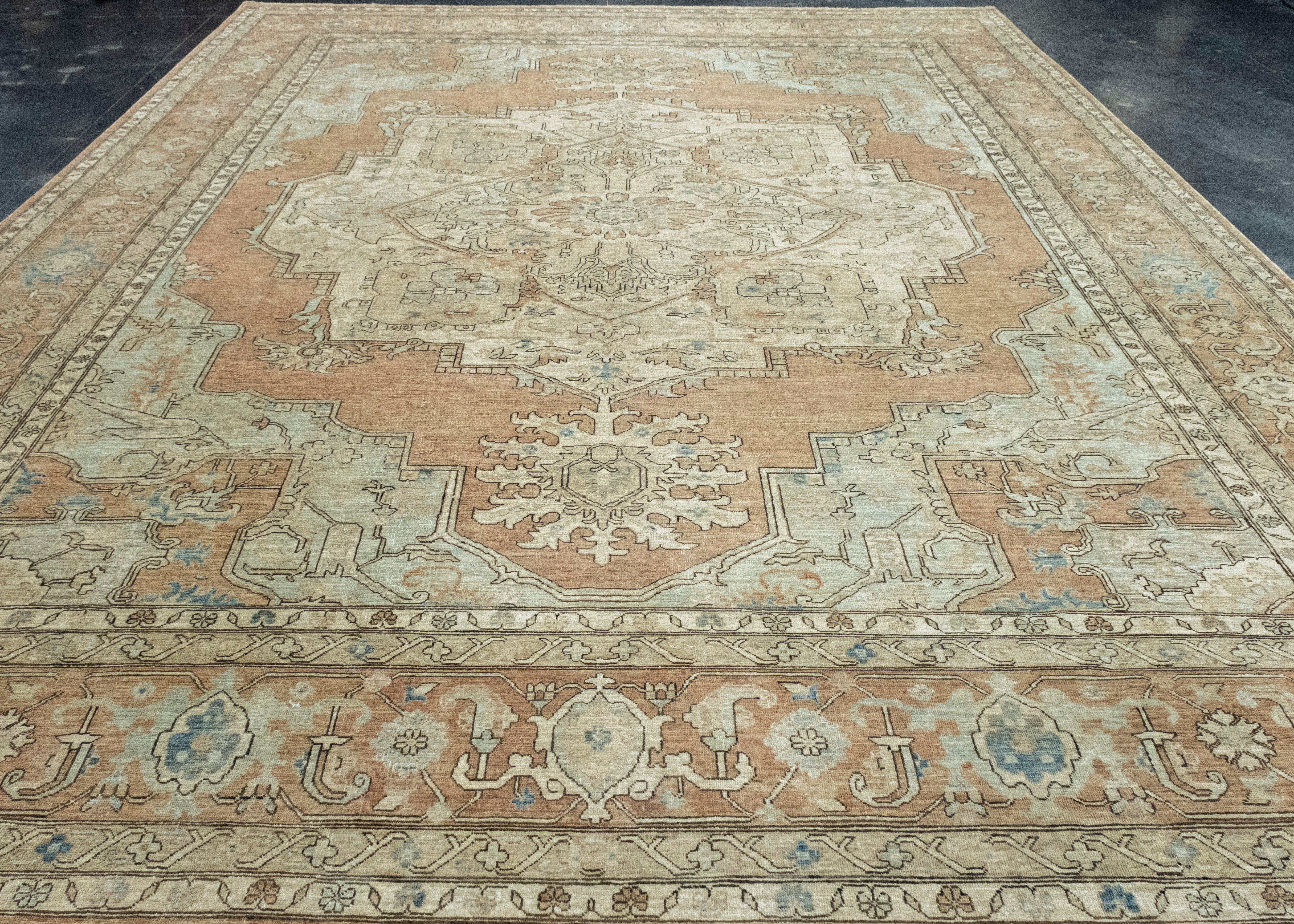 Oriental Hand Knots Rugs 12' x 14'5