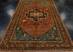 Oriental Hand Knotted Rug 6' x 8'11" #9005