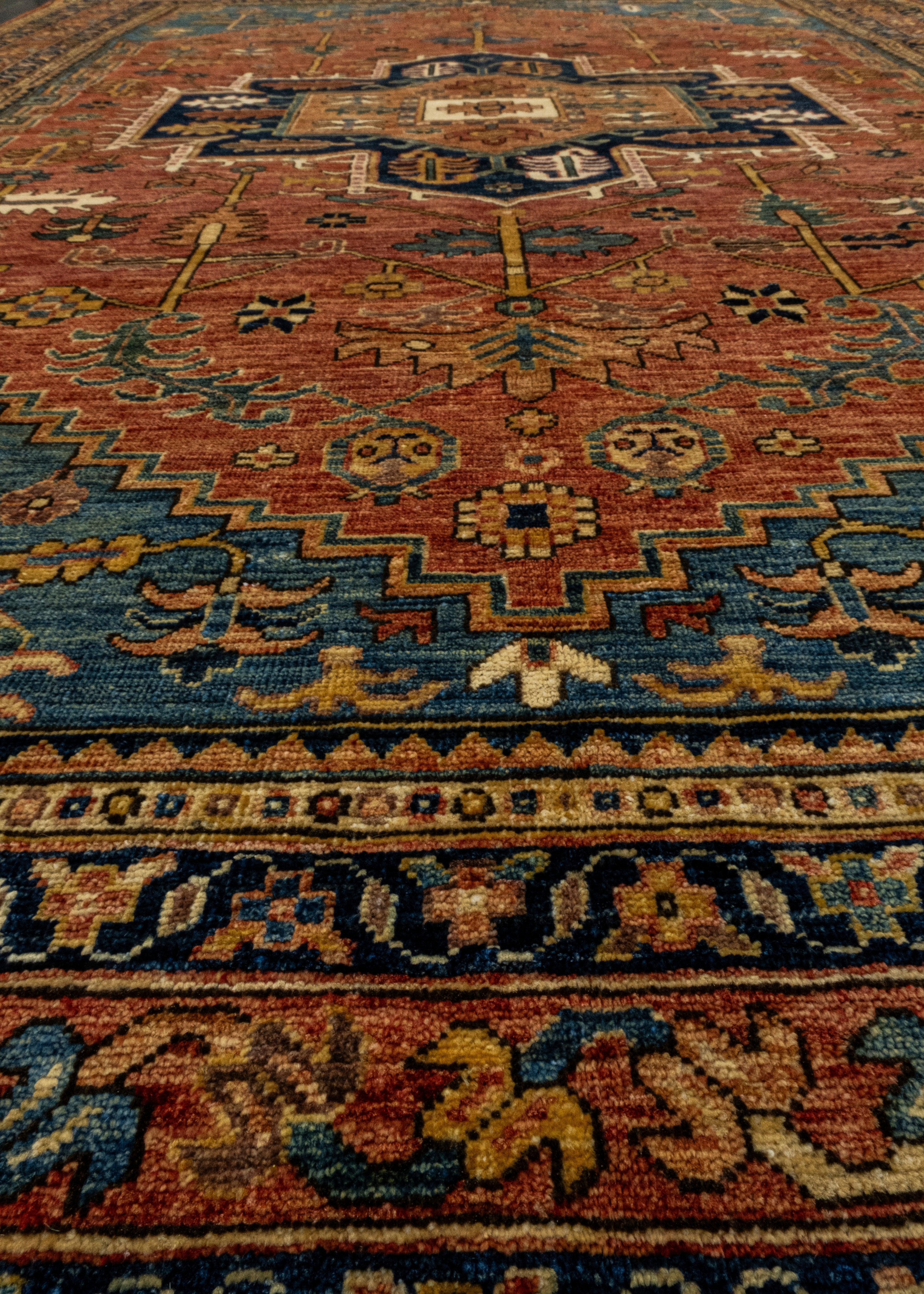 XXI secolo e contemporaneo Tappeto orientale annodato a mano 6' x 8'11