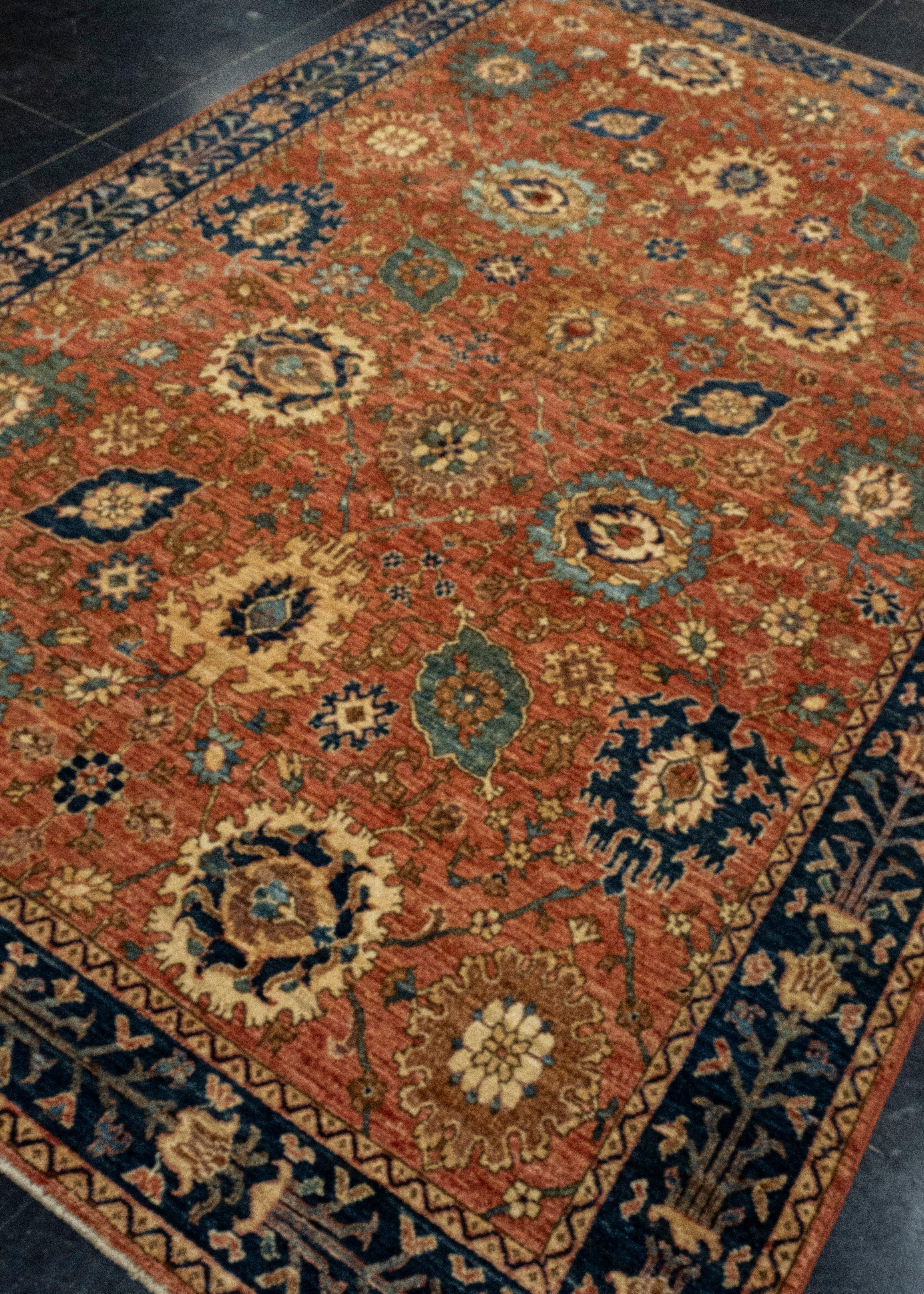 Orientalischer handgeknüpfter Teppich 6' x 9'2