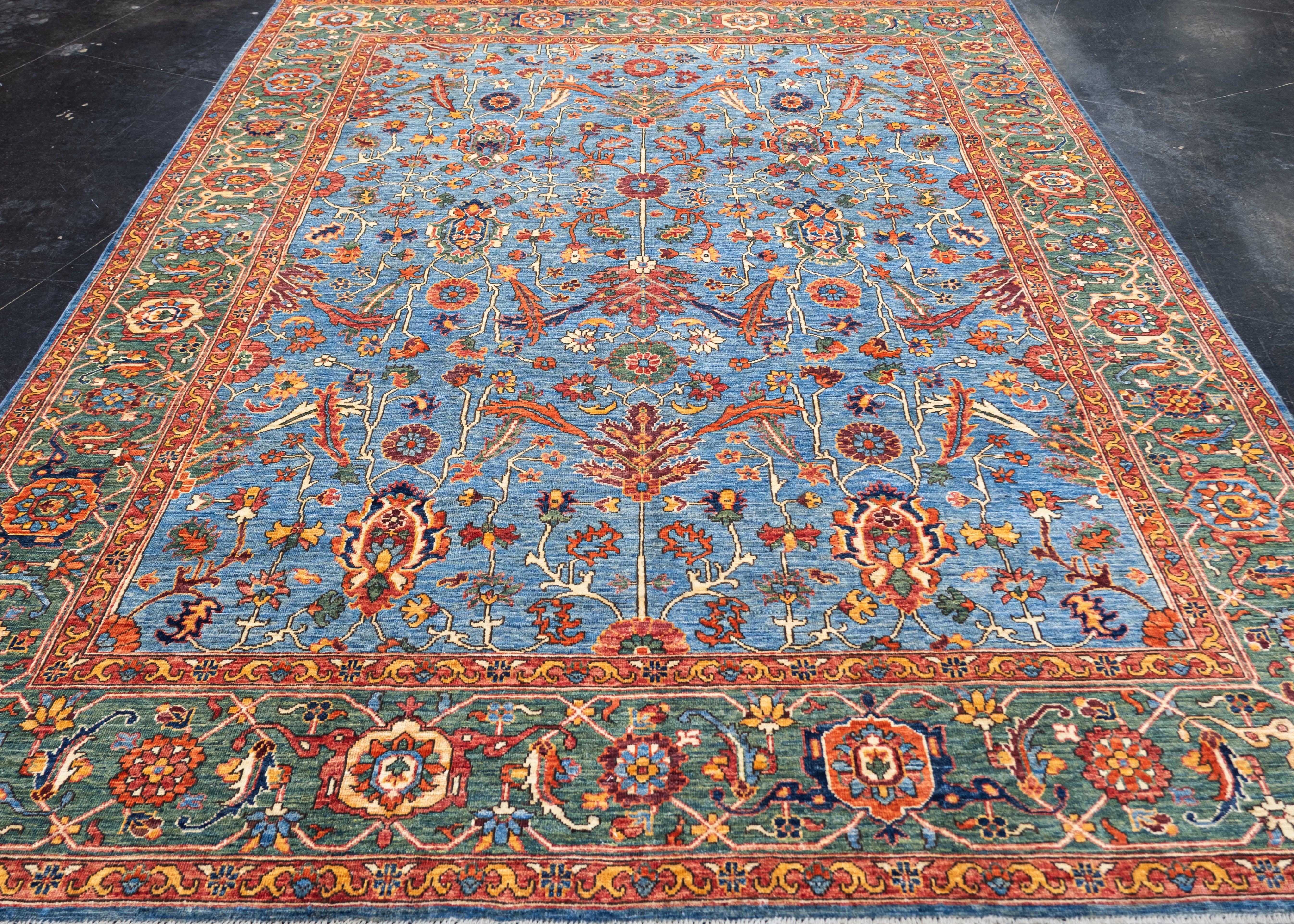 Oriental Hand Knotted Rug 8' x 9'11