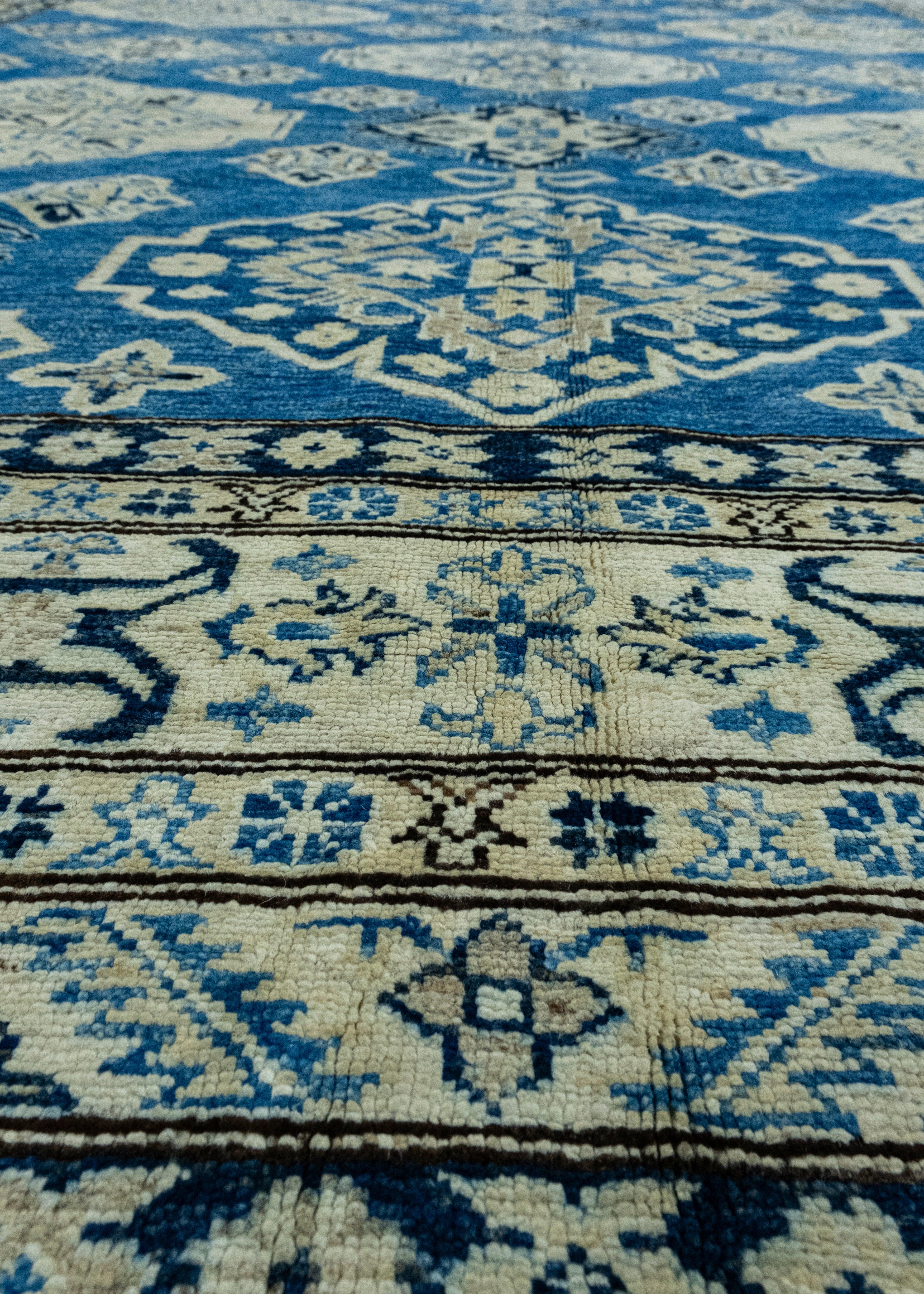 Tappeto orientale annodato a mano 8'1